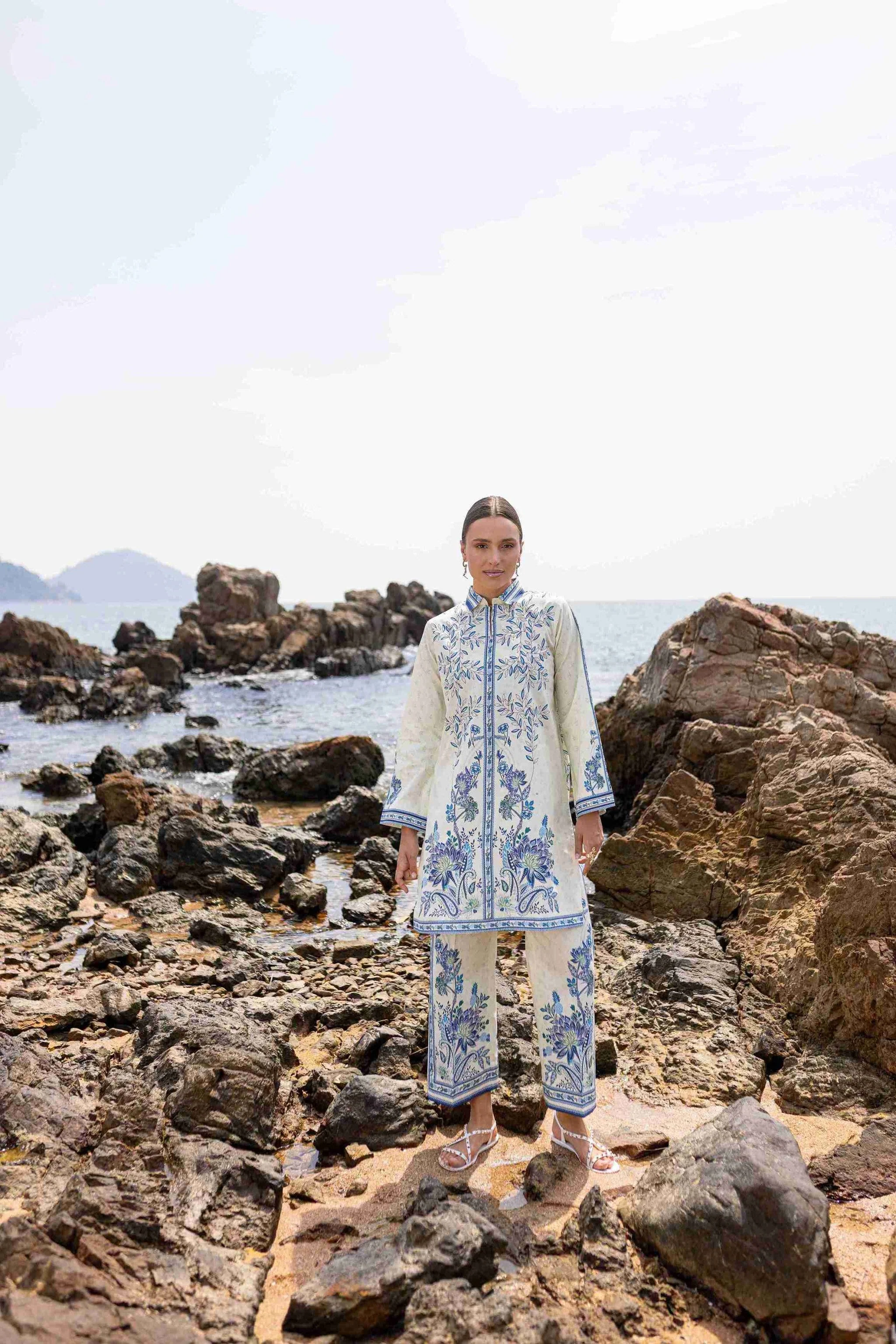 Aabyaan Co-ords 2PC RTW Lawn – MIRAE AC-03 - Image 2