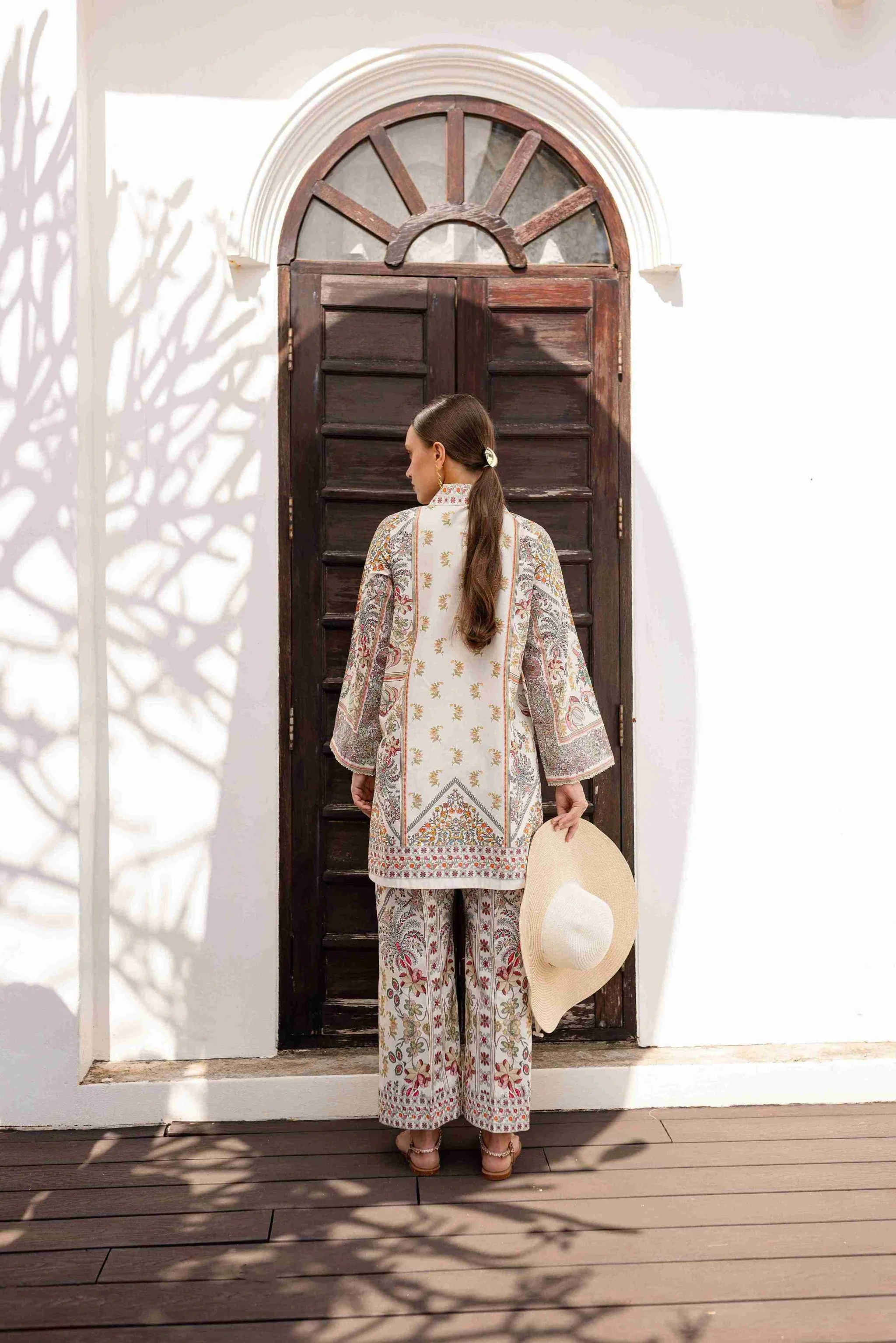 Aabyaan Co-ords 2PC RTW Lawn – RISA AC-01 - Image 3