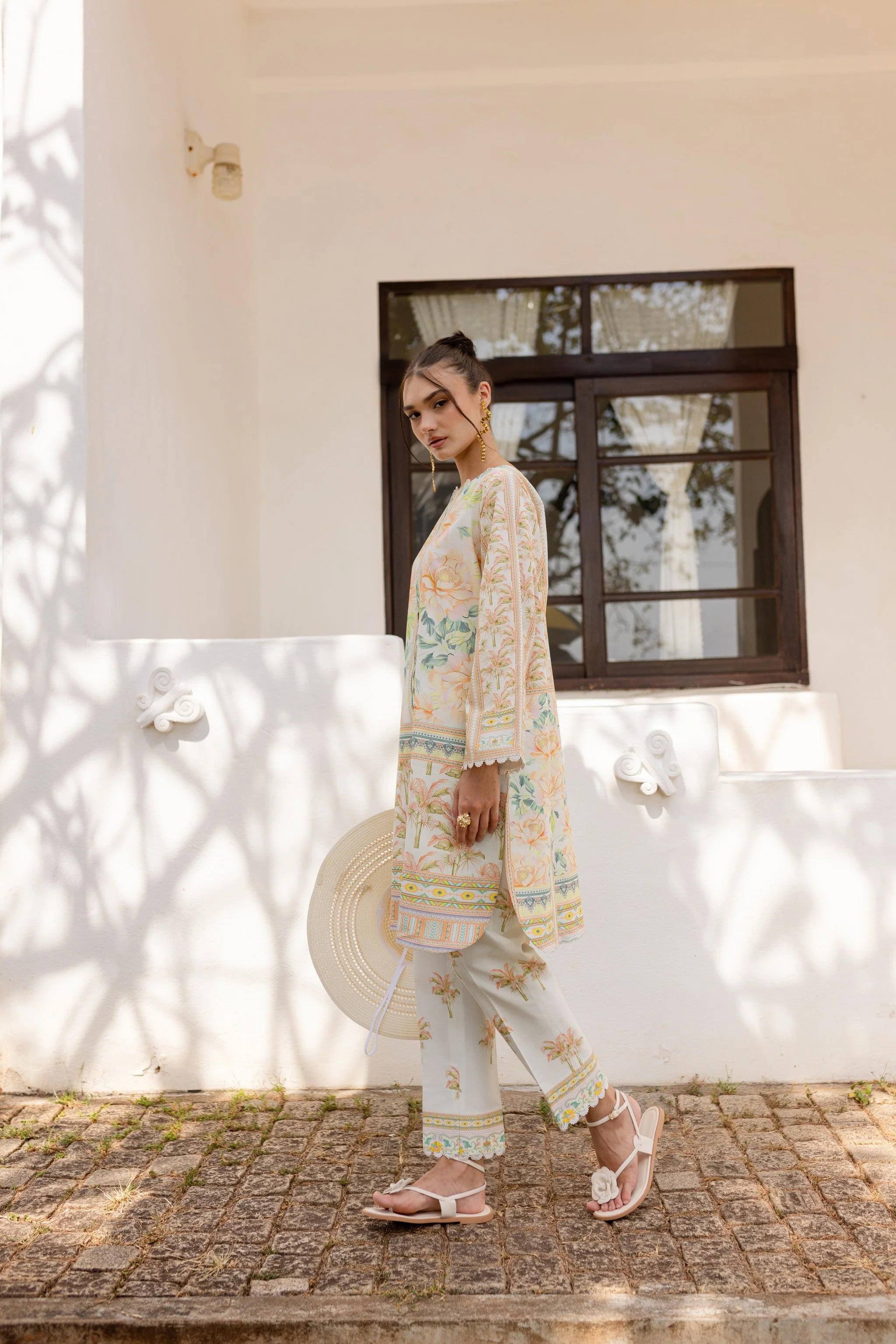 Aabyaan Co-ords 2PC RTW Lawn – ZAYEN AC-04 - Image 5