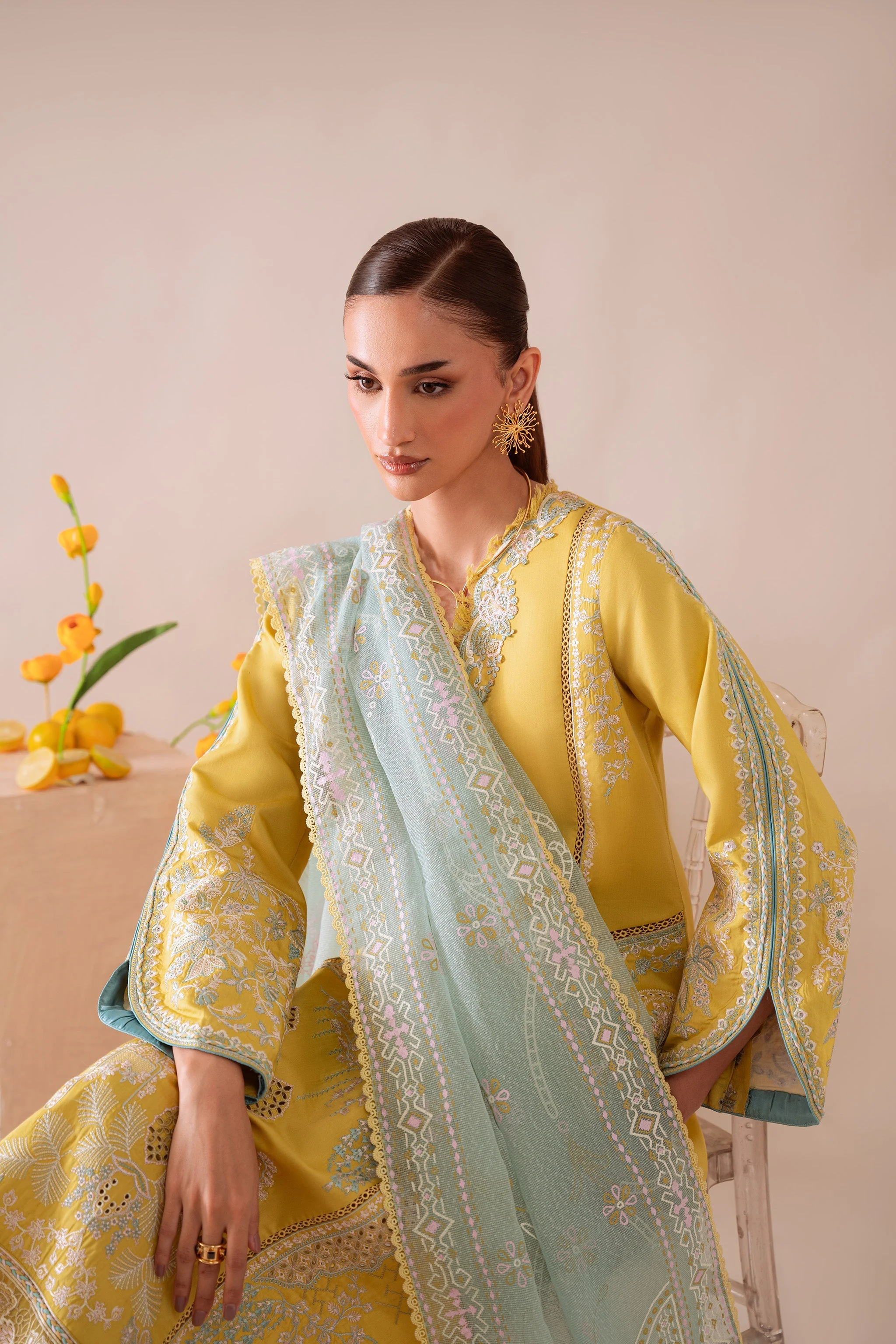 Aabyaan Miraal Embroidered Viscose – MEHRA (AV-02) - Image 3