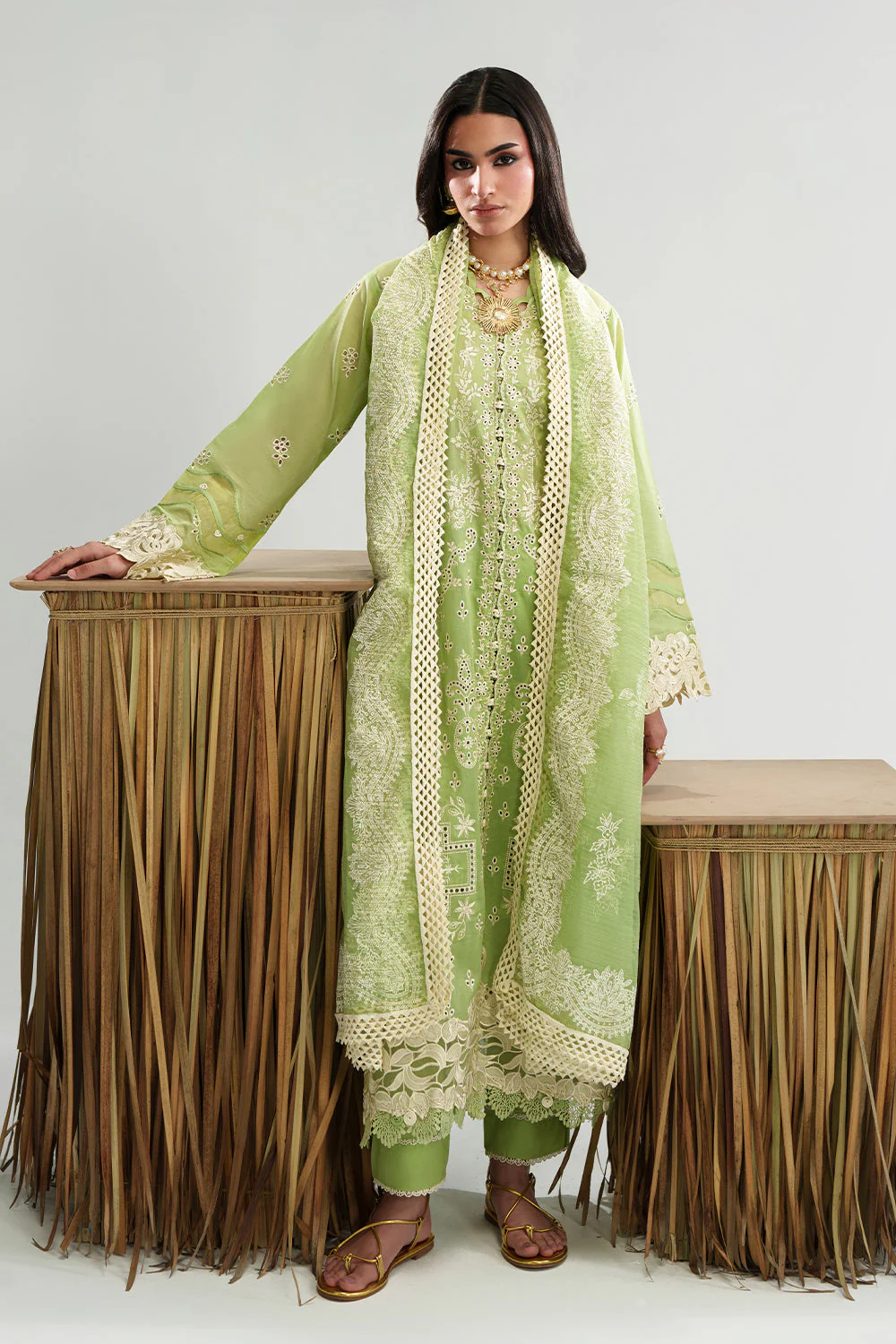 Aabyaan Pret De Luxe RTW Festive Edit – VERDAN (AD-03) - Image 2