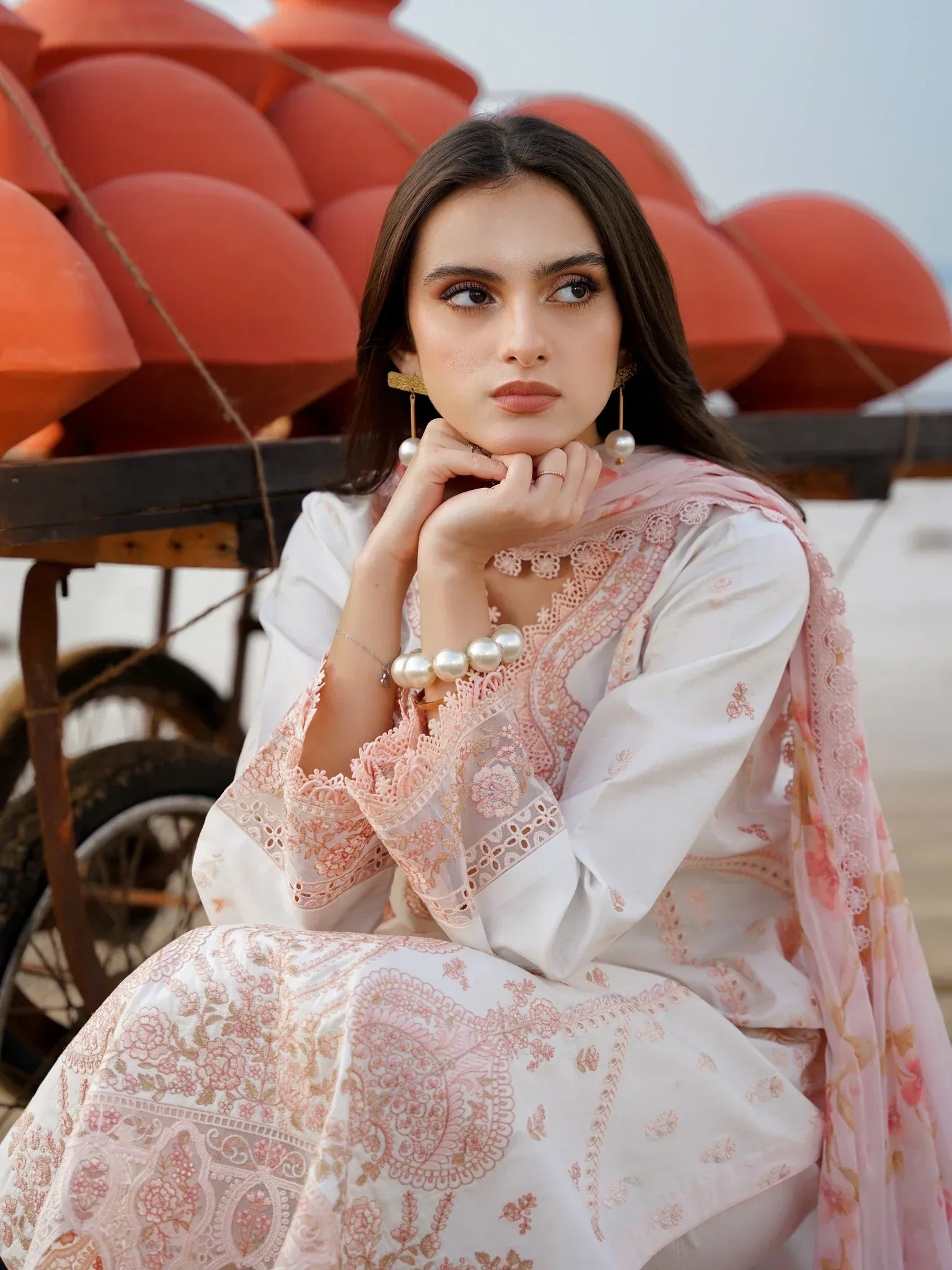 Aabyaan Saagar Luxury Festive Lawn Collection 2024 – SAMAR (AF-02) - Image 3