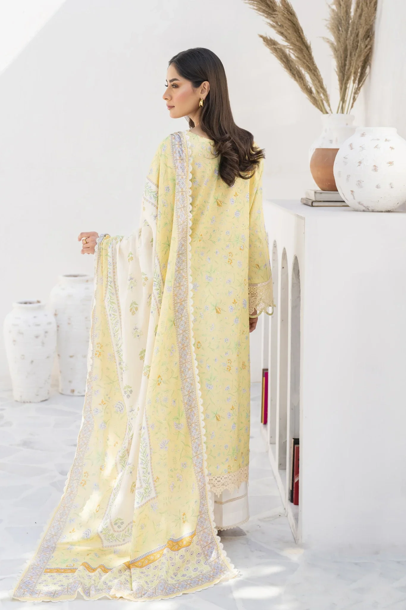 Aabyaan Shezlin Chikankari Lawn – SOHA (AR-03) - Image 2