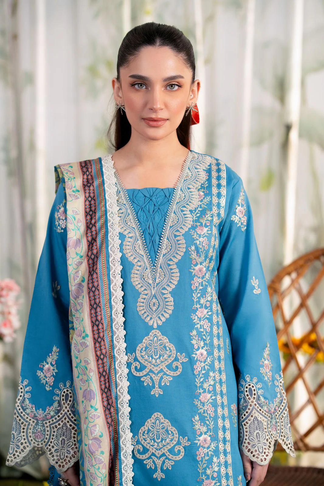 Aabyaan Shezlin Chikankari Ramadan Edit Lawn – ALARA (AR-03) - Image 2