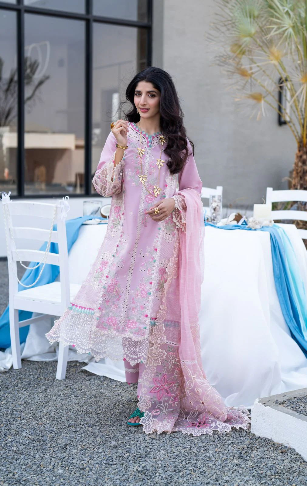 Aabyaan X Mawra Hocane · Saagar Luxury Lawn – RAQS (AS-02) - Image 9