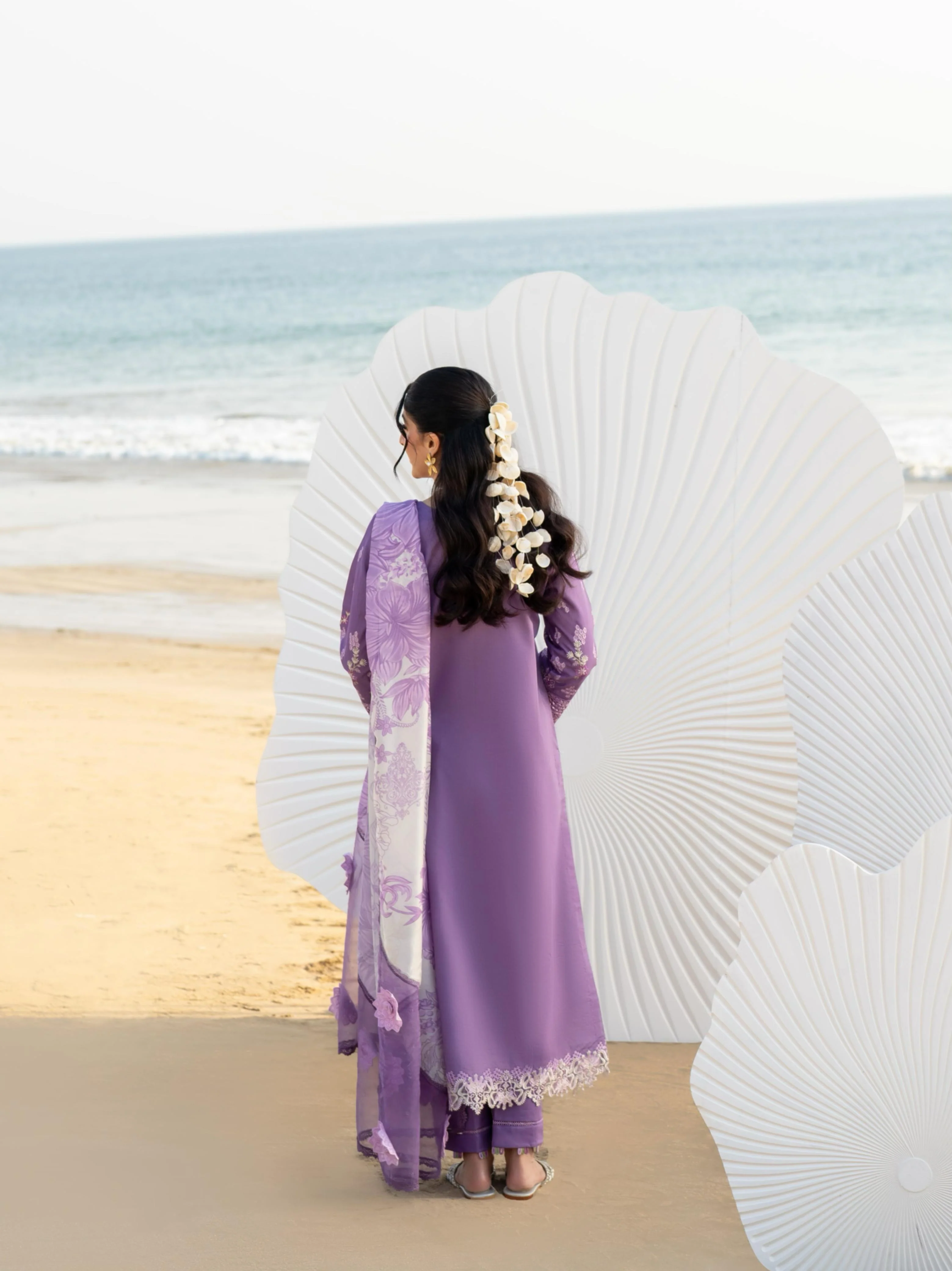 Aabyaan X Mawra Hocane · Saagar Luxury Lawn – ZARQA (AS-01) - Image 2