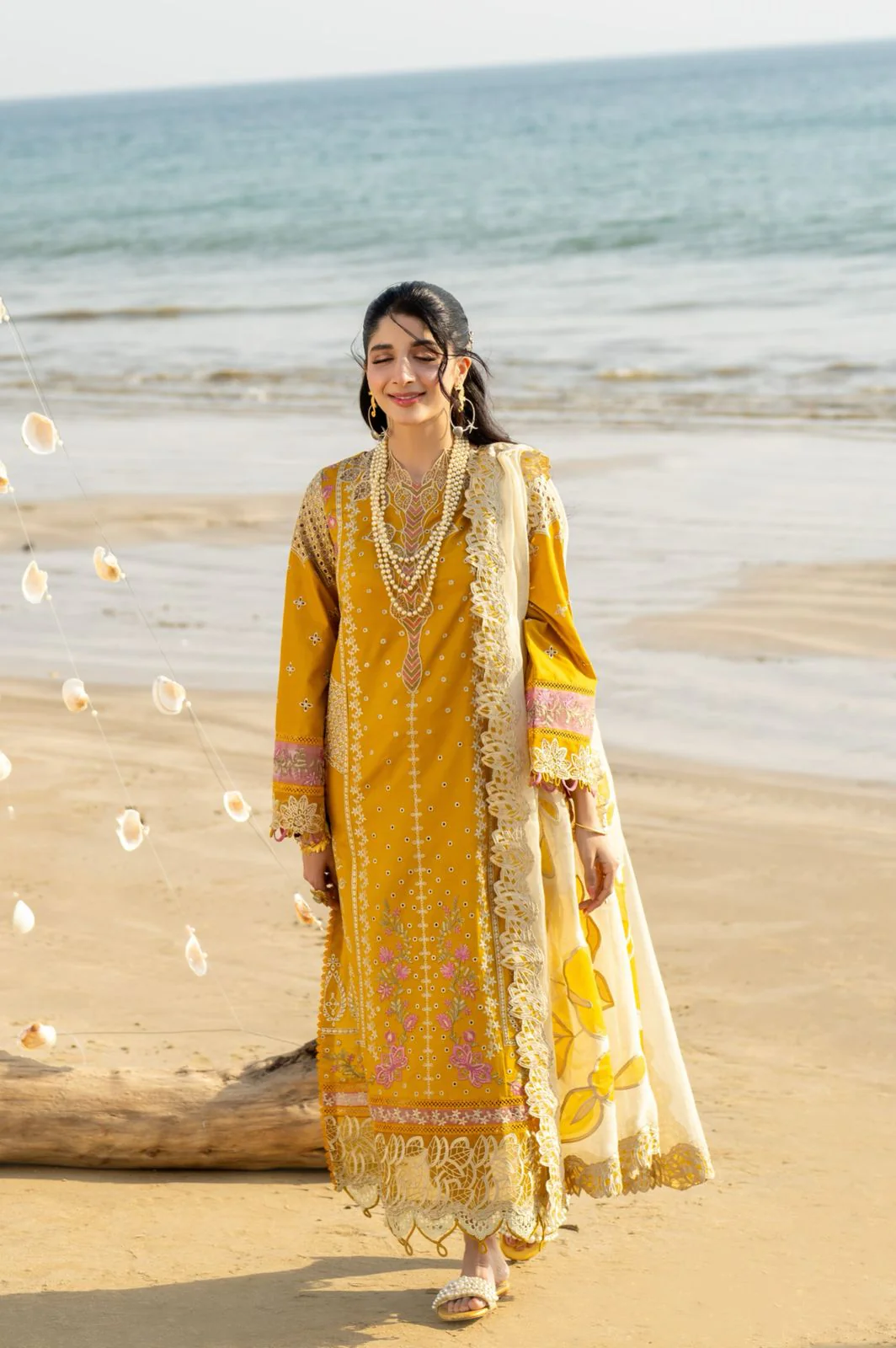 Aabyaan X Mawra Hocane · Saagar Luxury Lawn – ZIYANA (AS-05) - Image 3