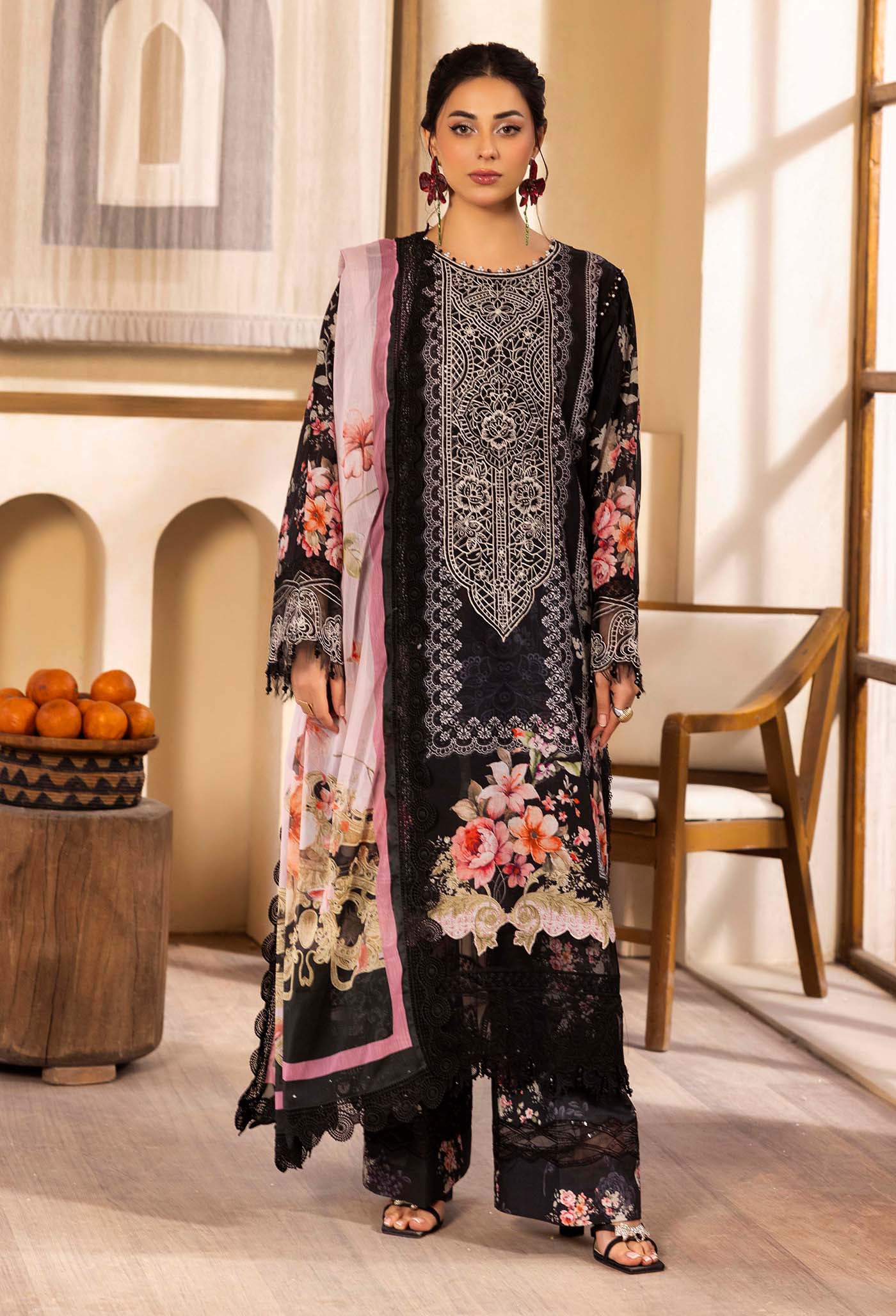 Adan's Libas Chantelle Printed Lawn – 99951
