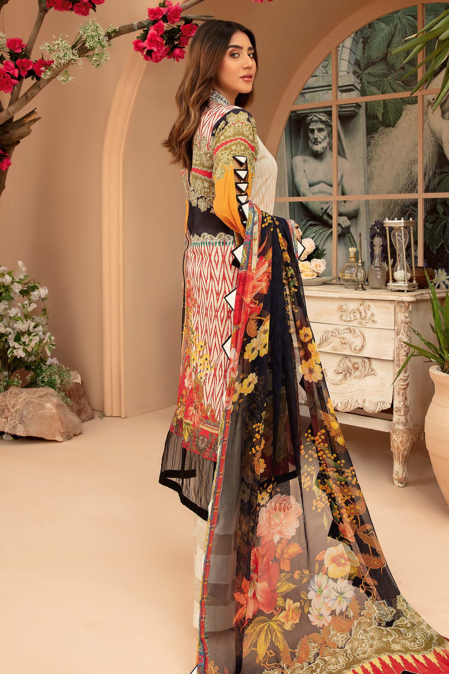 Adan's Libas Charlotte Exclusive Lawn Collection – Island Paradise - Image 2