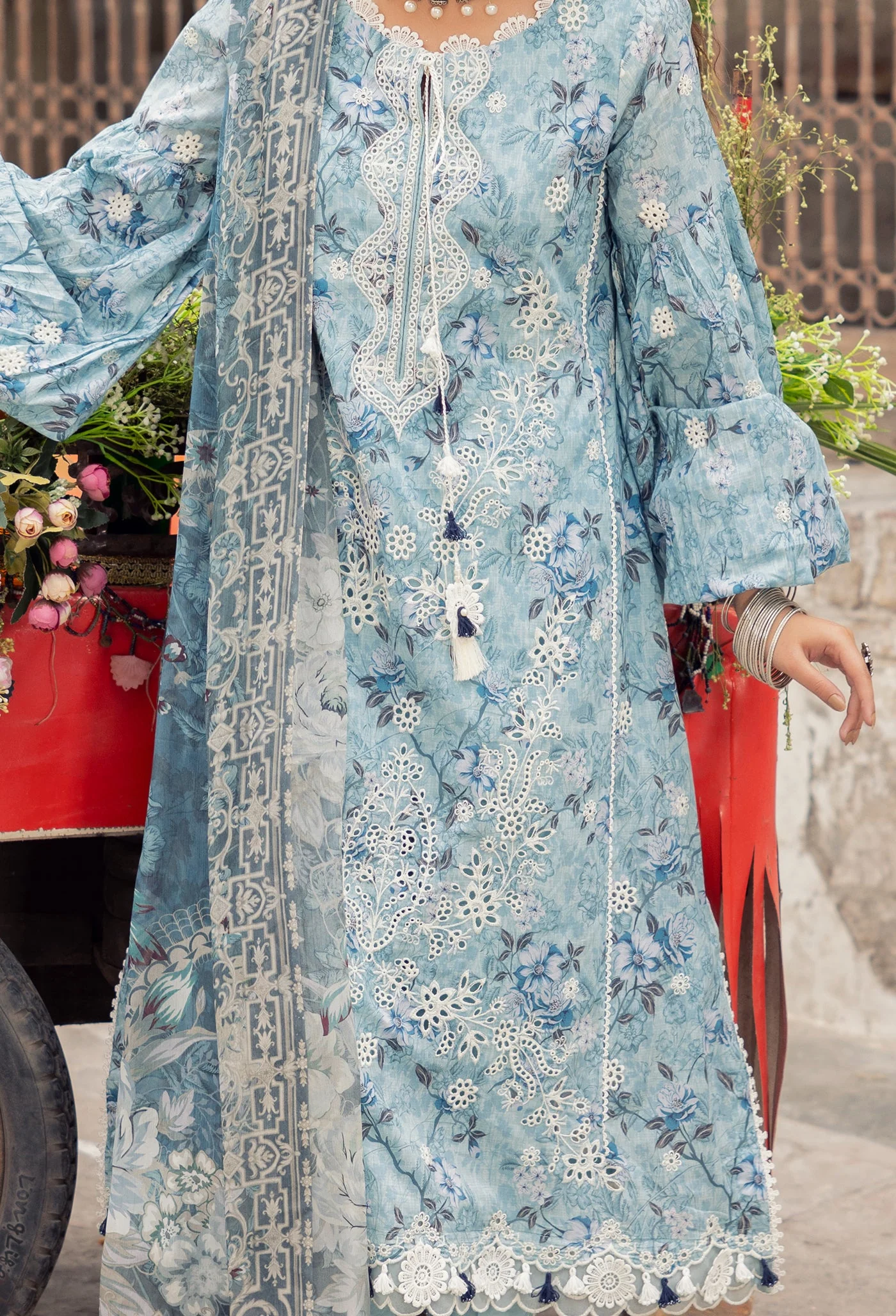 Adan's Libas Dorian Lawn Collection – 5196 - Image 4