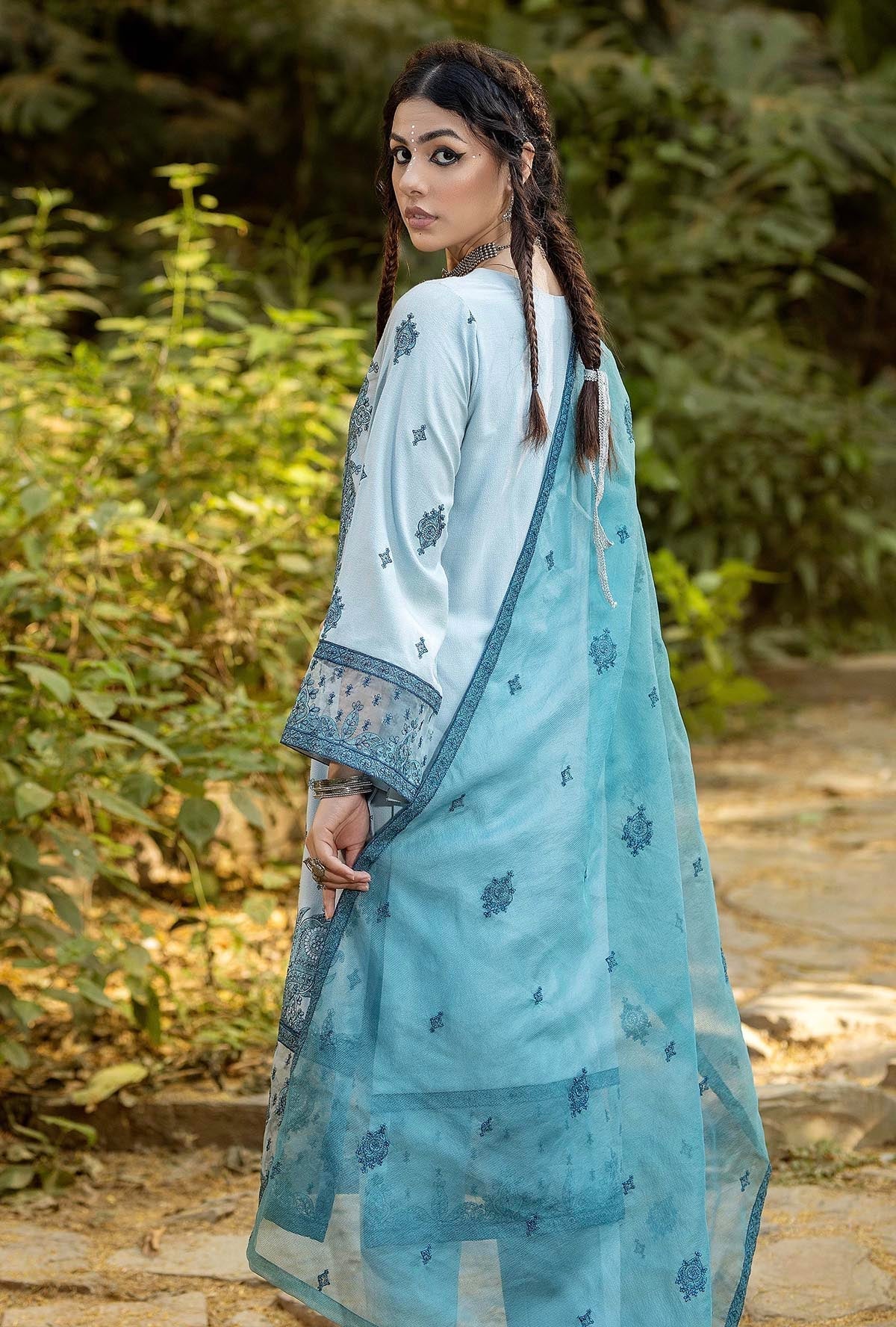 Adan's Libas Elenore Fall/Winter with Shawl – 1225 - Image 2
