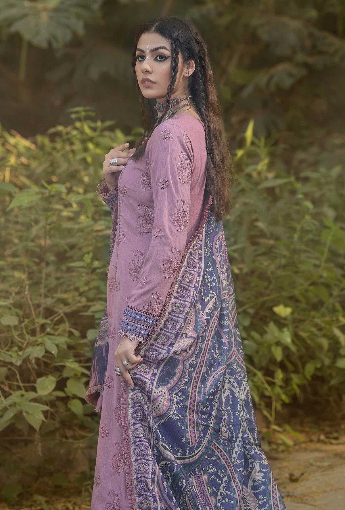 Adan's Libas Elenore Fall/Winter with Shawl – 1227 - Image 2