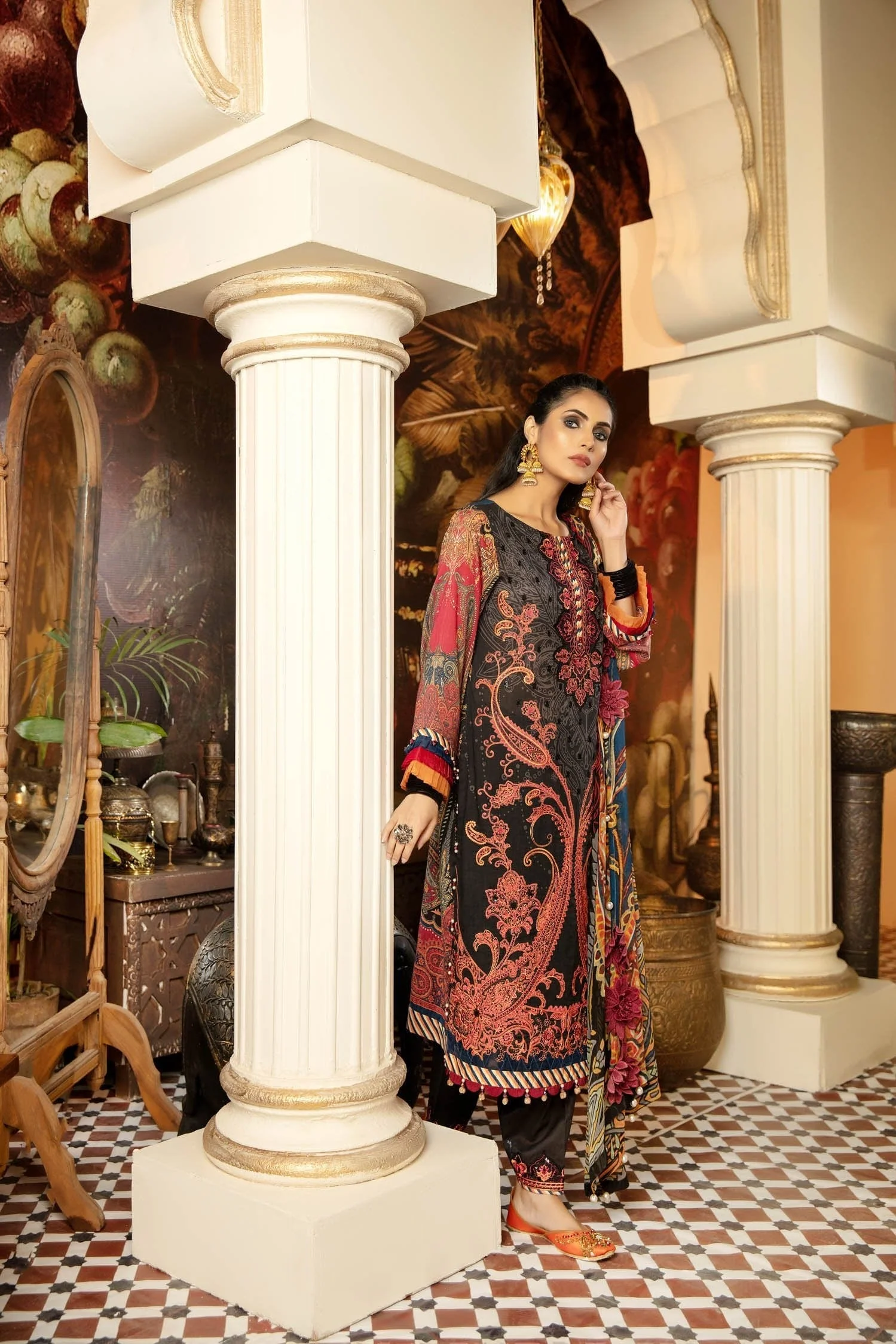 Adan's Libas Exclusive Lawn Collection 2021 – Radical Glam - Image 4