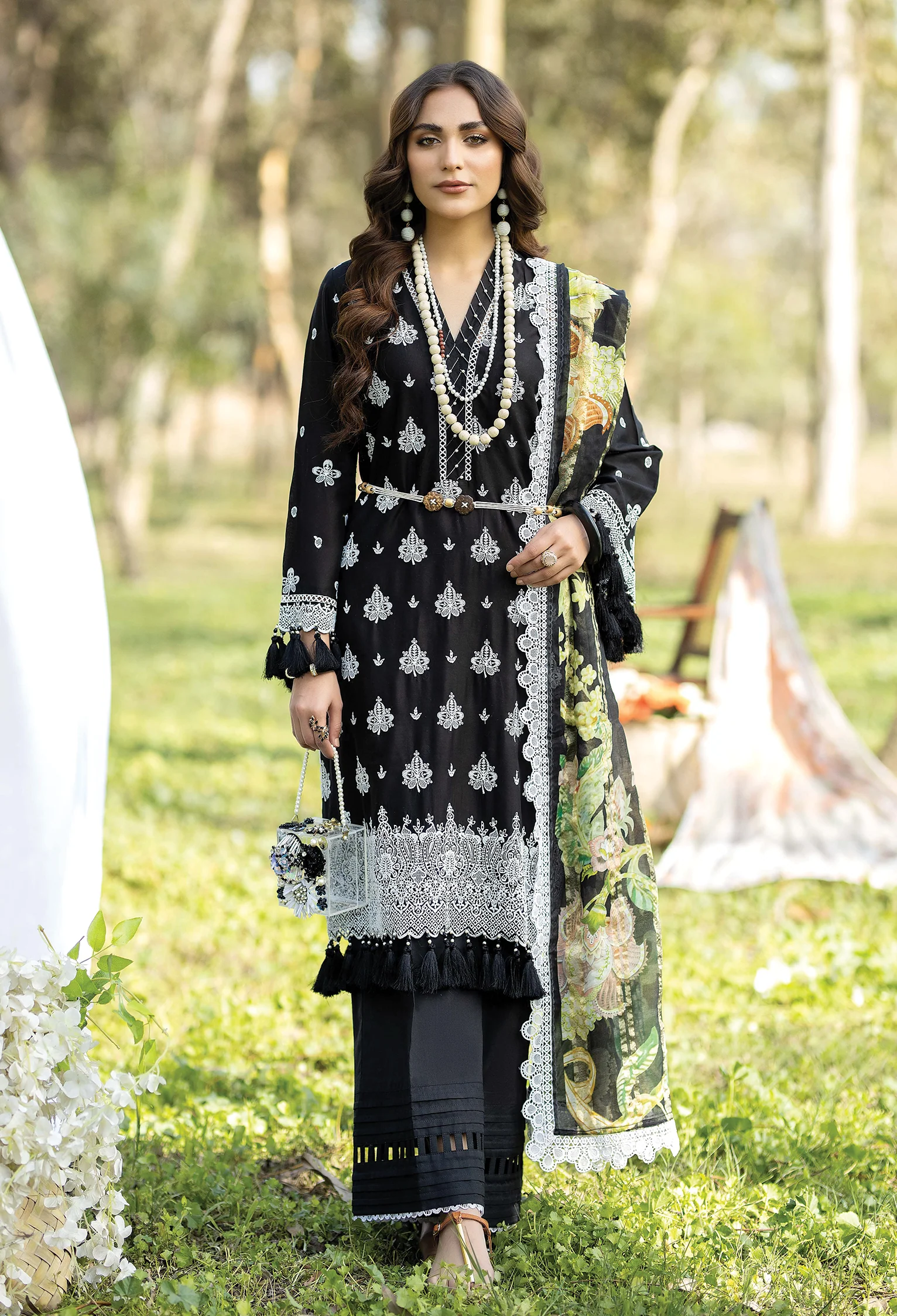 Adan's Libas Fuchsia Lawn Collection Vol-3 – Mortar