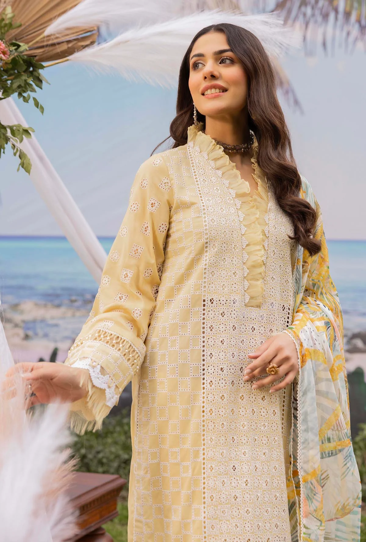 Adan's Libas Irha Zia Lawn Collection – 5896 - Image 3