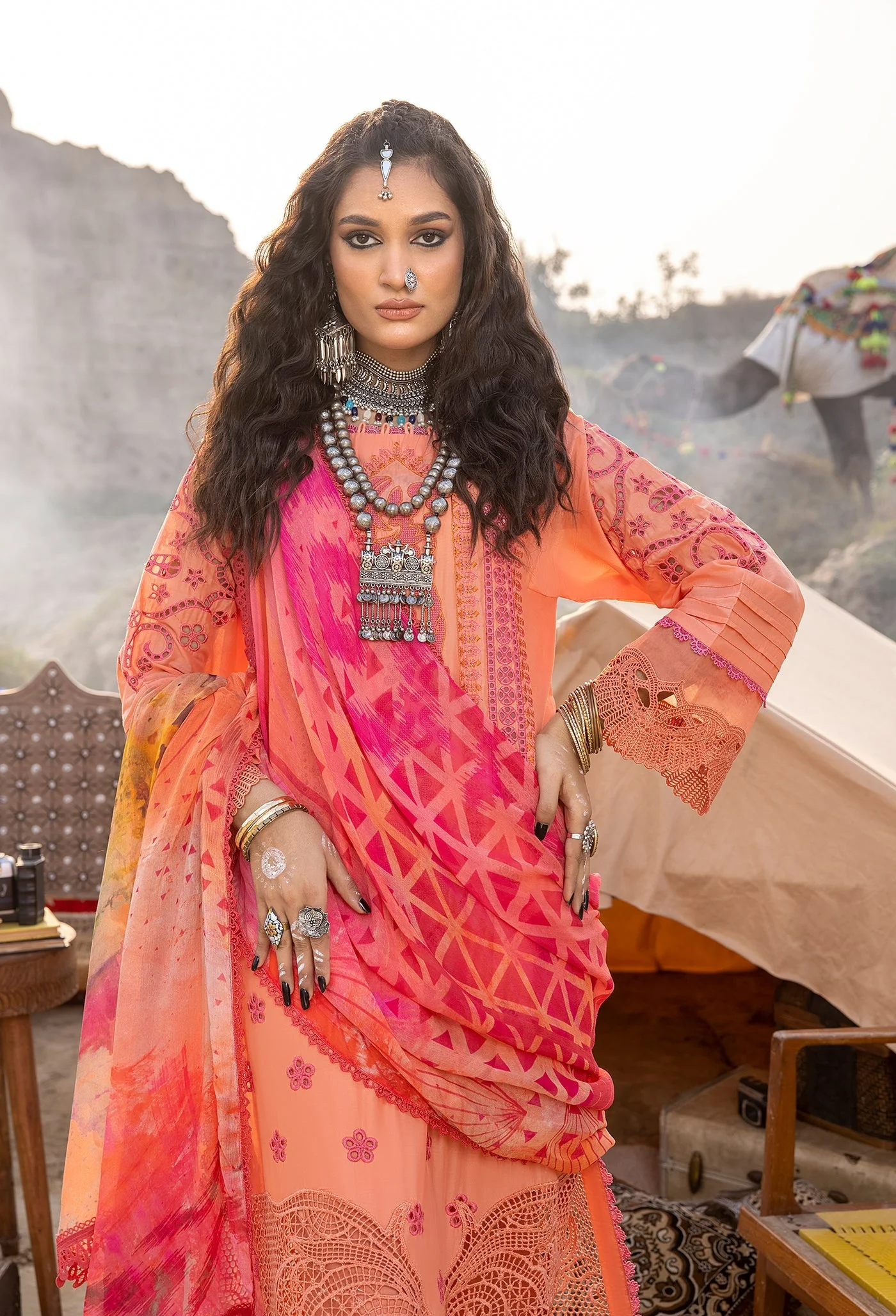 Adan's Libas Lawn by Hafsah Zia – 5524 - Image 3