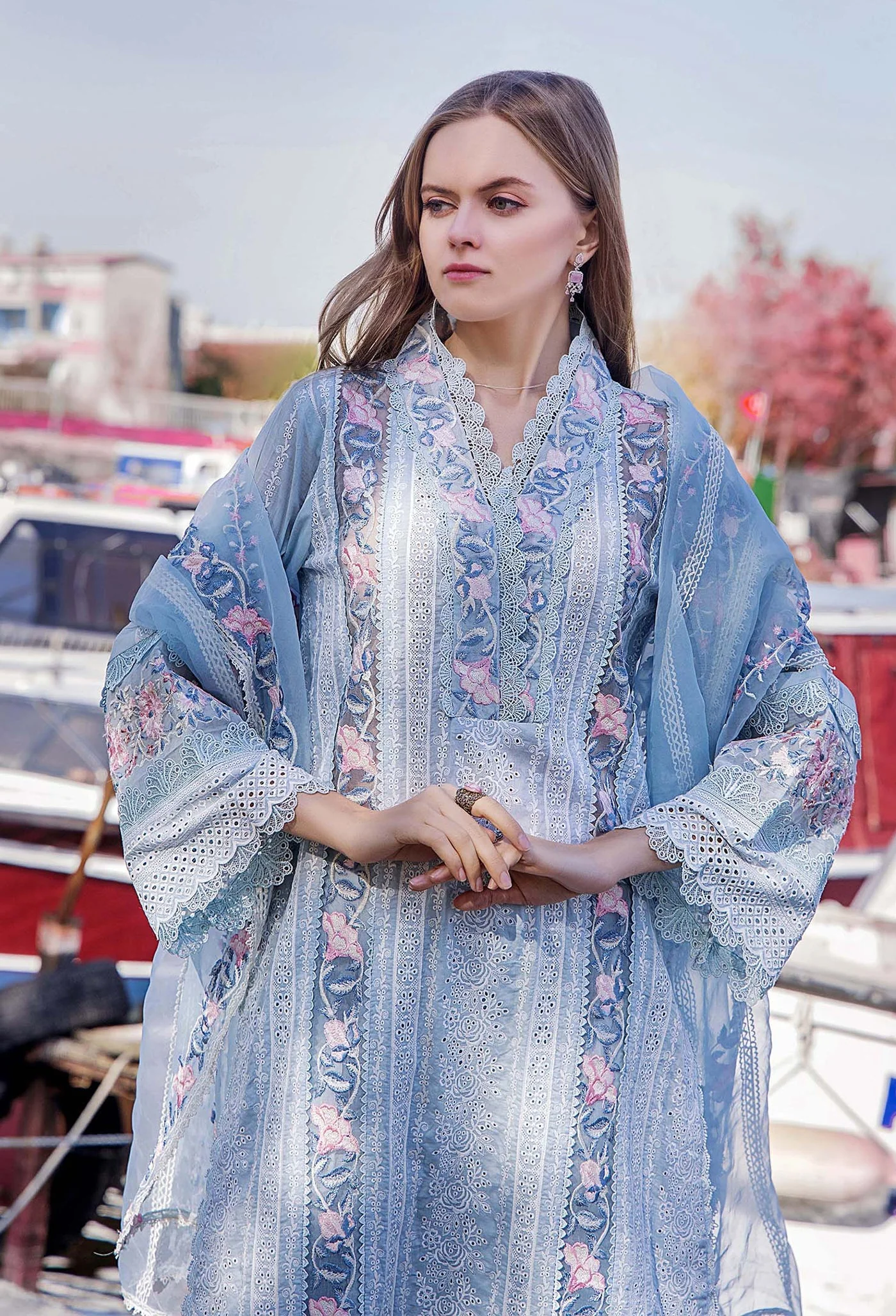 Adan's Libas Lawn by Hijab Sheikh – 5736 - Image 3