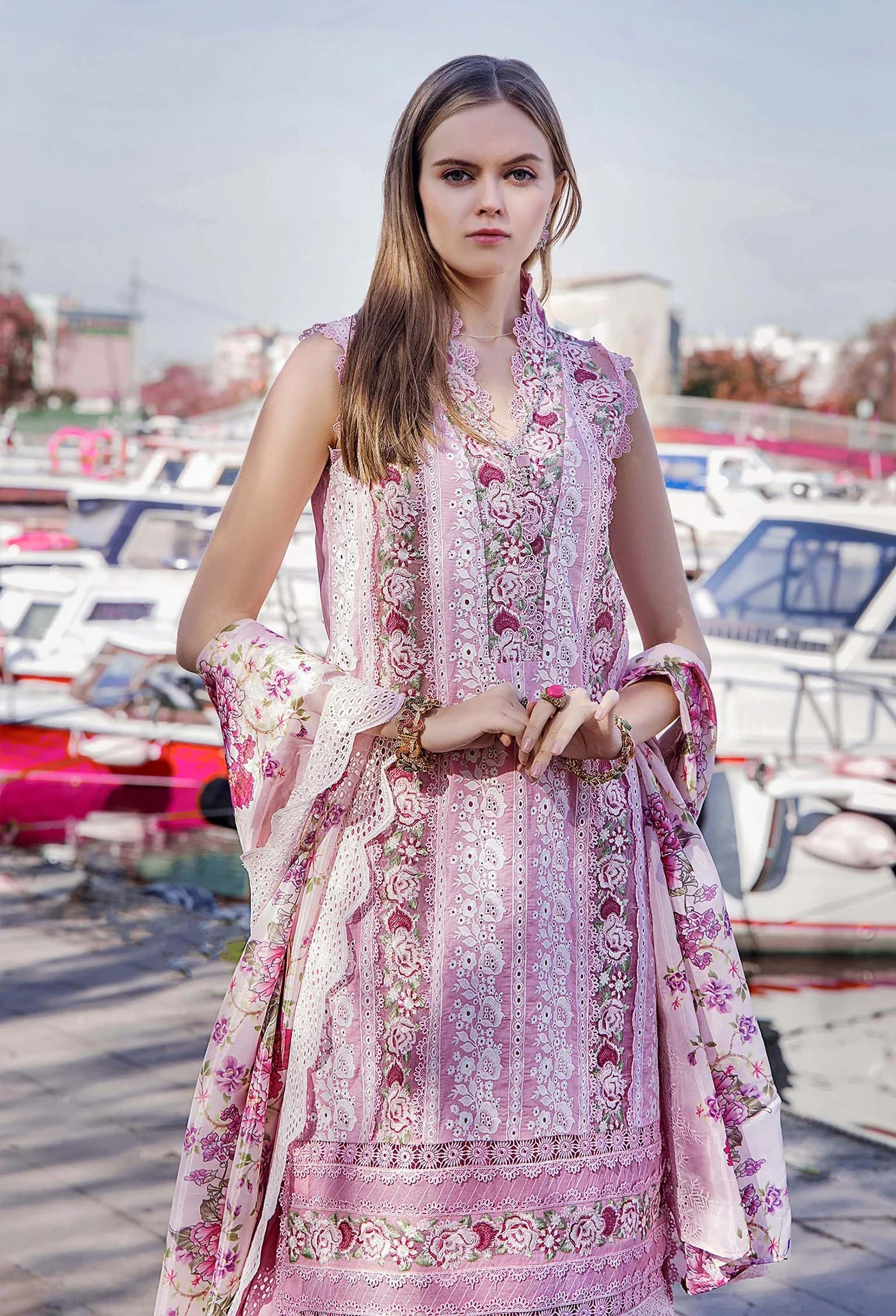 Adan's Libas Lawn by Hijab Sheikh – 5738 - Image 4