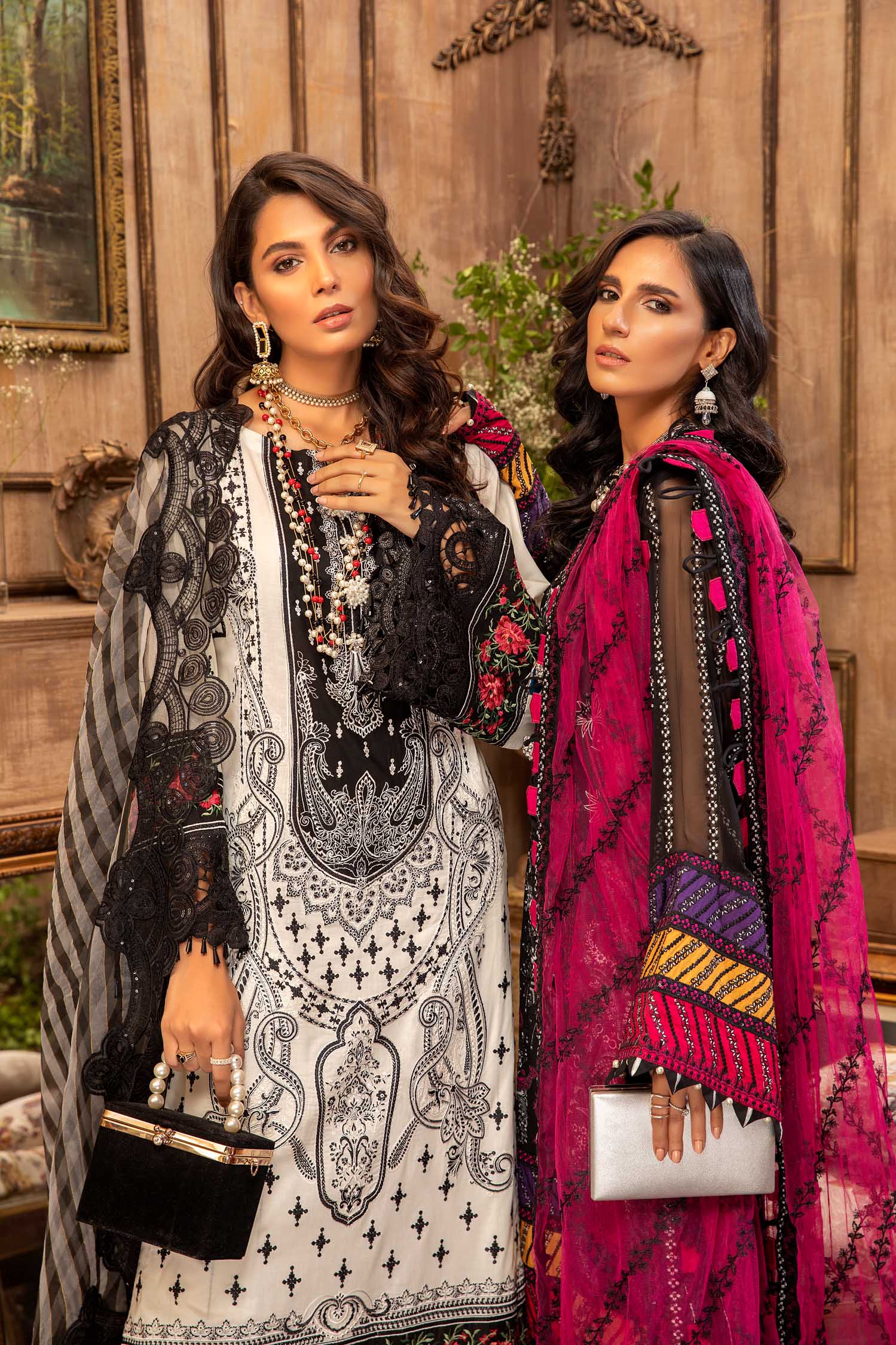 Adan's Libas Majestic Festive Lawn Collection – Flirty Melody - Image 9