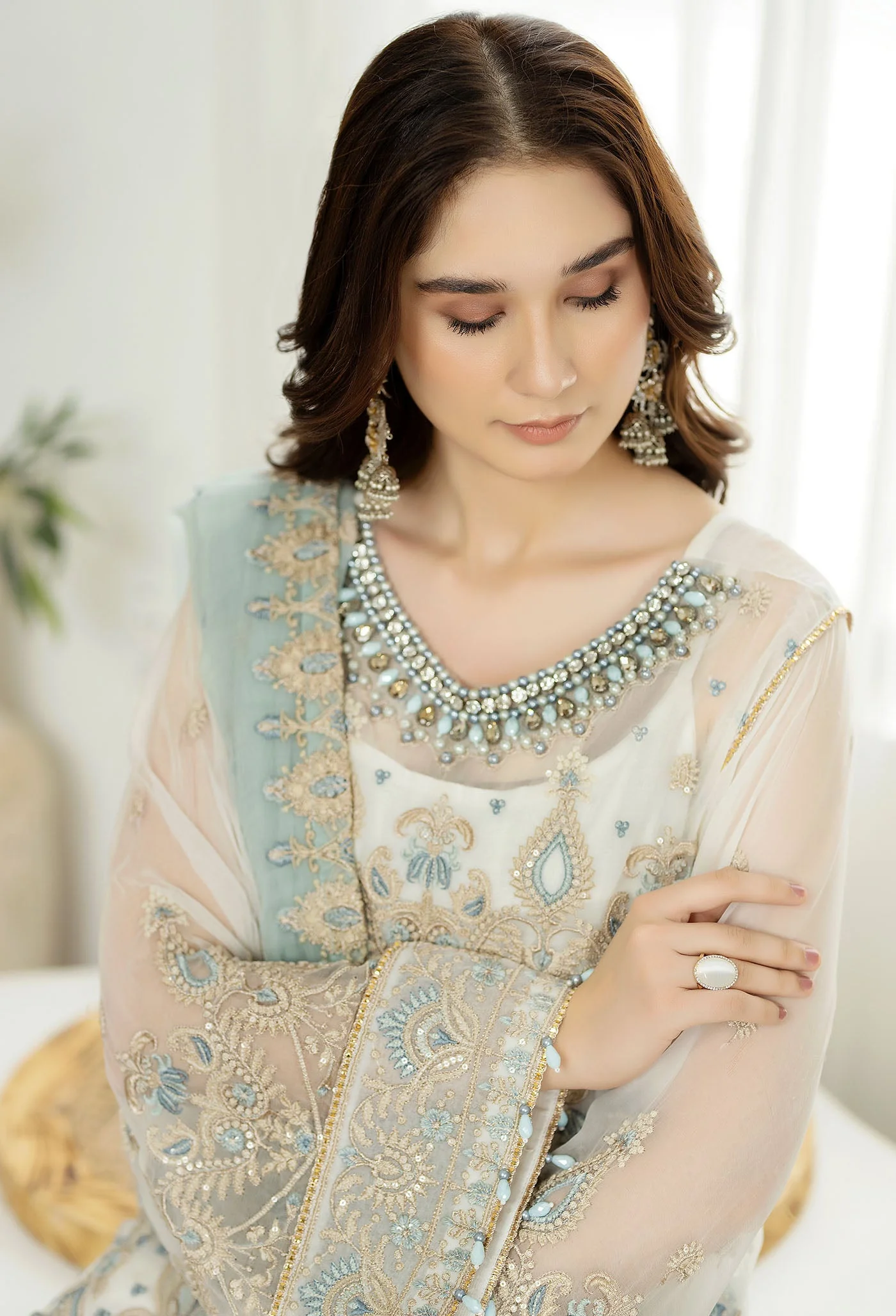 Adan's Libas Marguerite Formal Chiffon Collection – D-5286 - Image 4