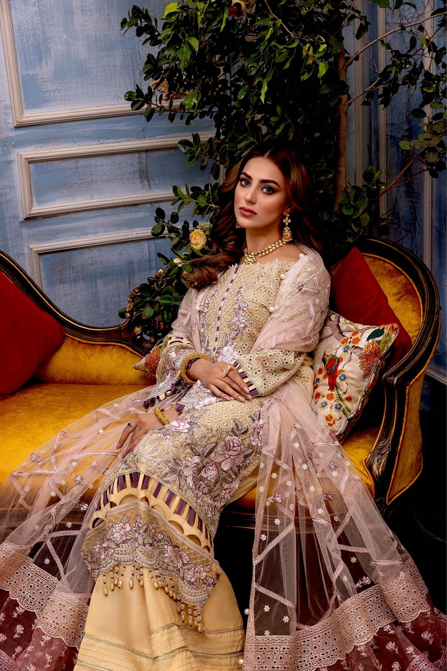 Adan's Libas Melodic Formal Chiffon Collection – Fairy Floss - Image 3