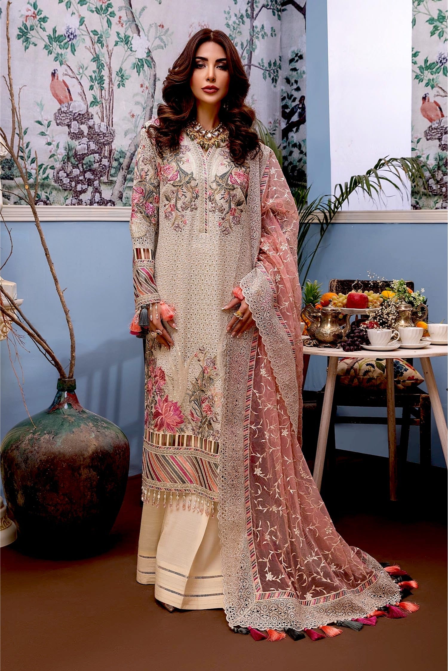 Adan's Libas Melodic Formal Chiffon Collection – Island Paradise