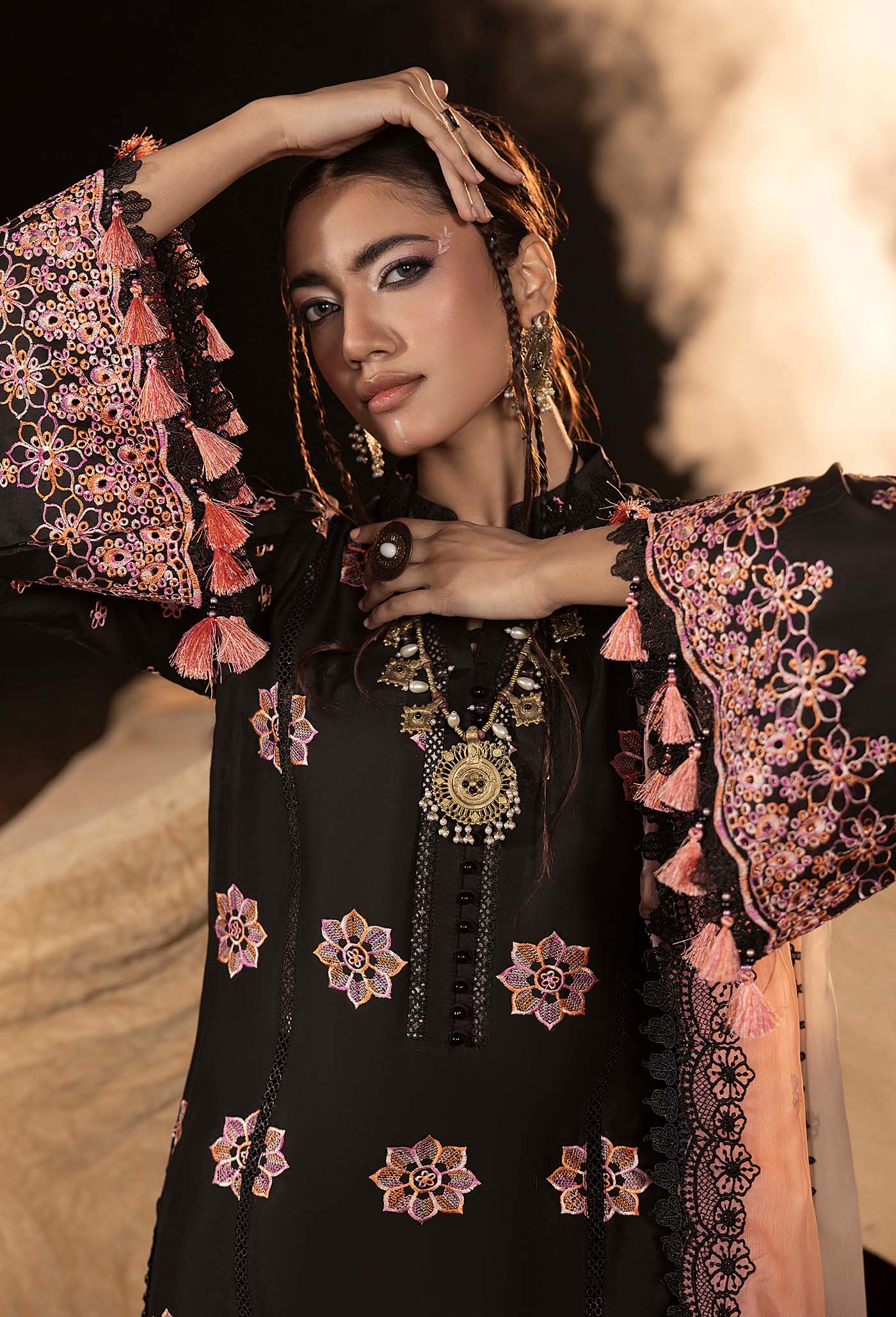 Adan's Libas Multikaari Summer Lawn – 3038 - Image 4
