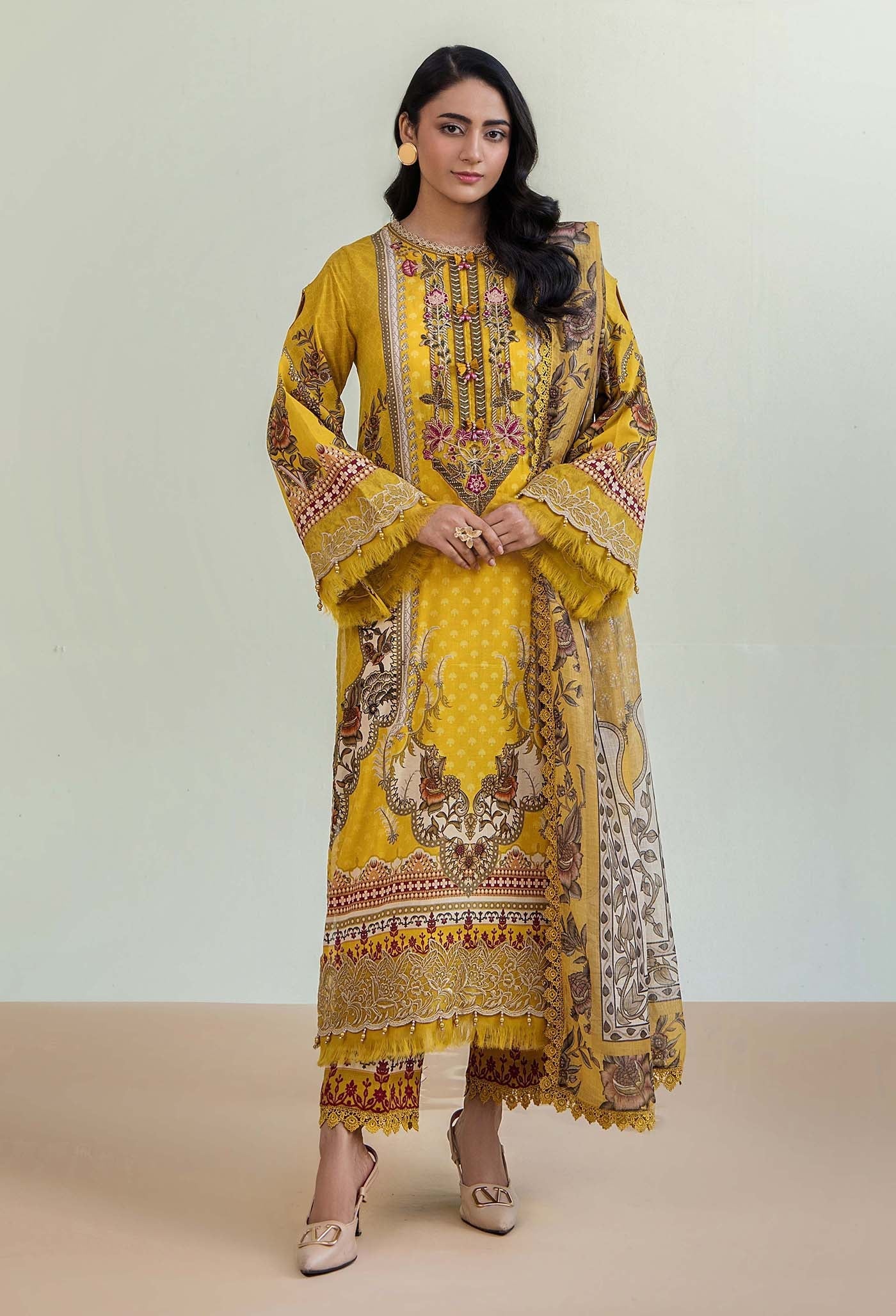 Adan's Libas Prints Lawn – 2711