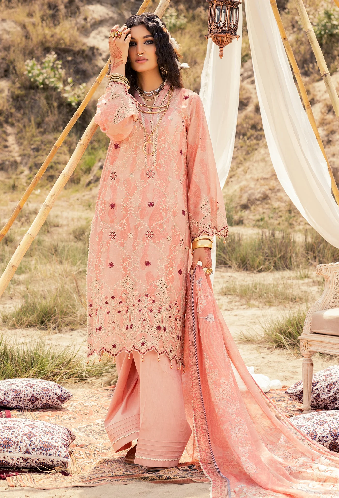 Adan's Libas Printskari Lawn Collection – 5141.1 - Image 2