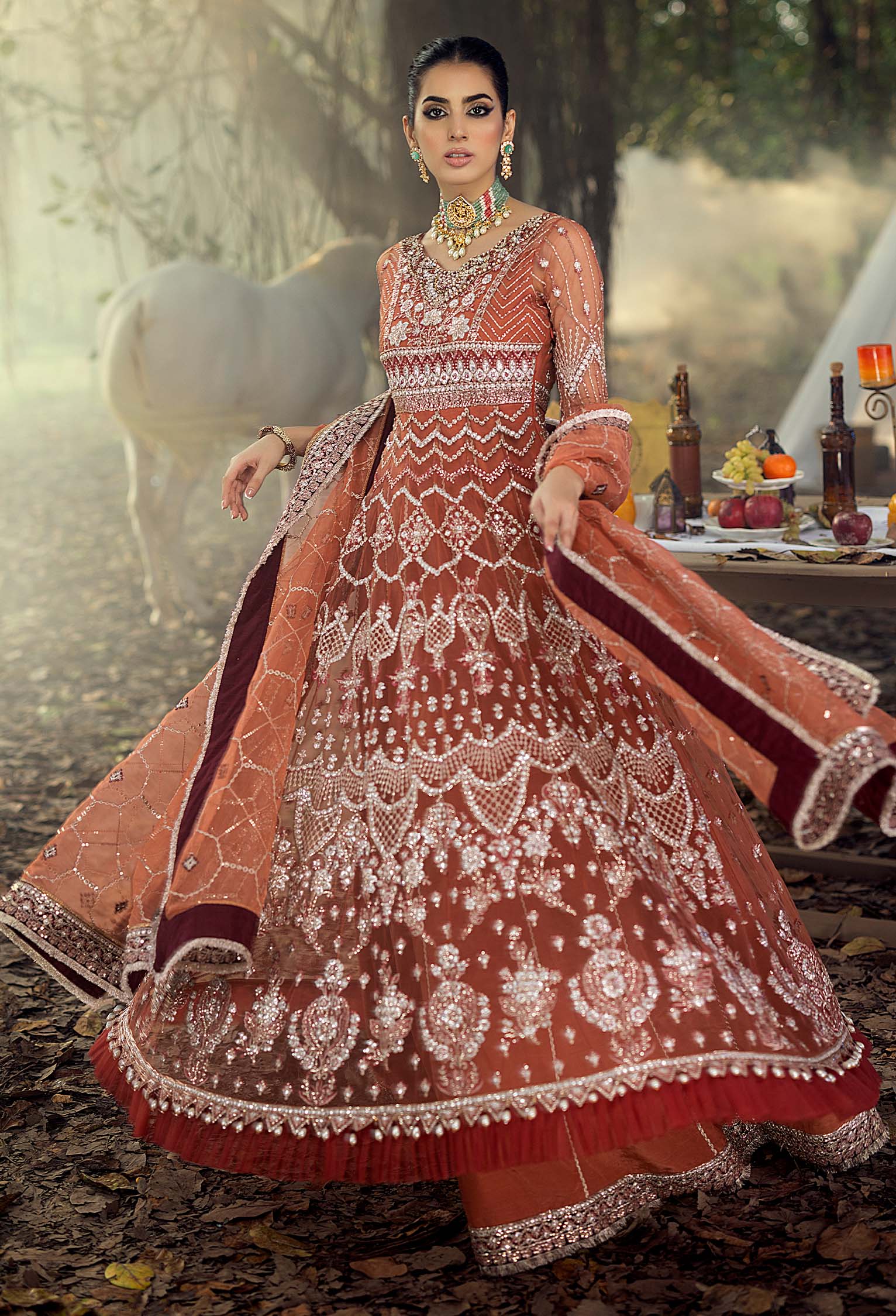 Adan's Libas Sang-e-Rah Formal Wedding Collection – Dazzling Desire - Image 3