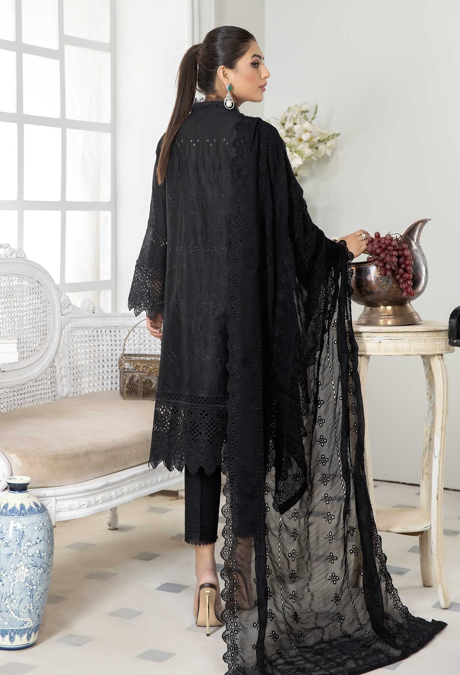Adan's Libas Sensation Exclusive Schiffli Pret Collection – AS - 09 - Image 2