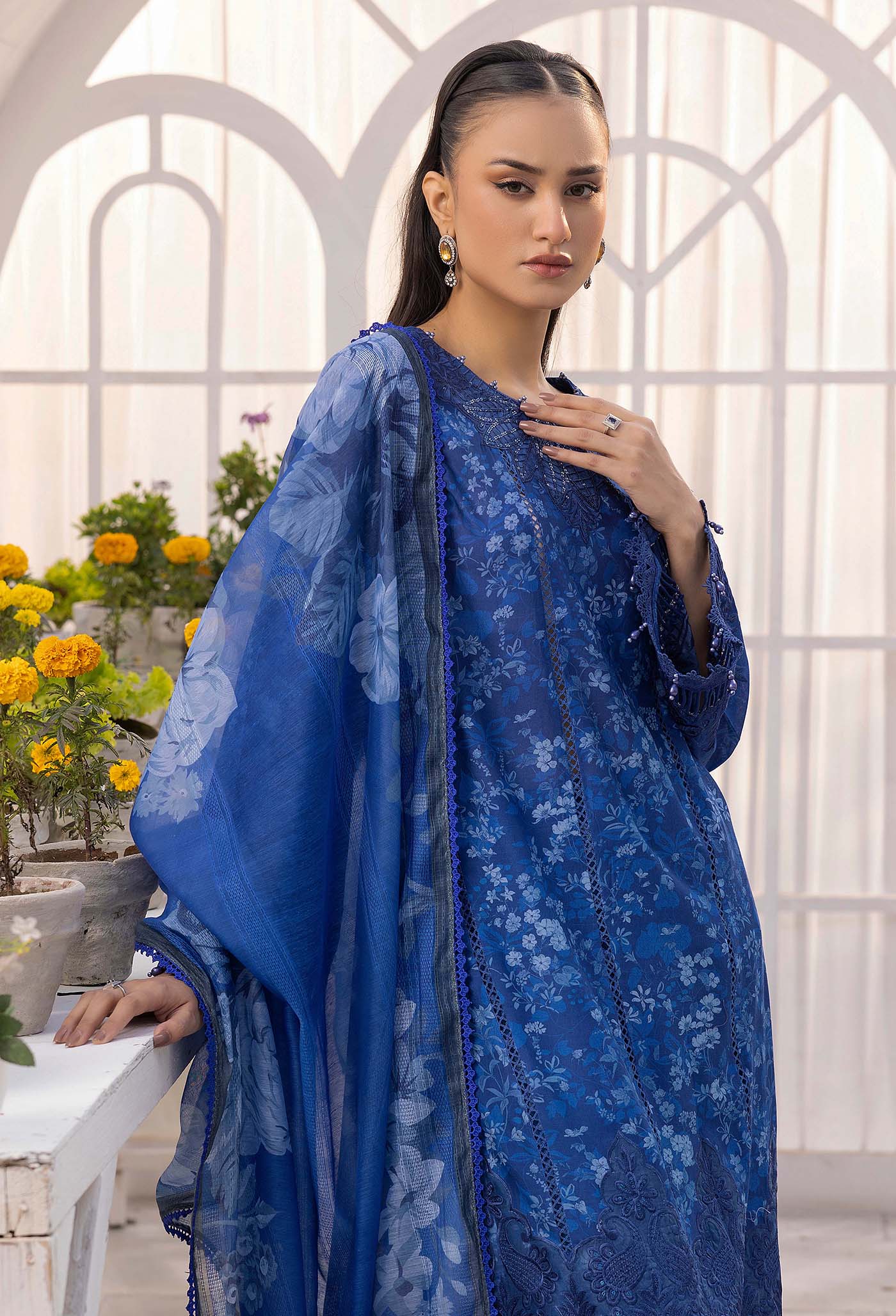 Adan's Libas Solana Lawn – 7774 - Image 3