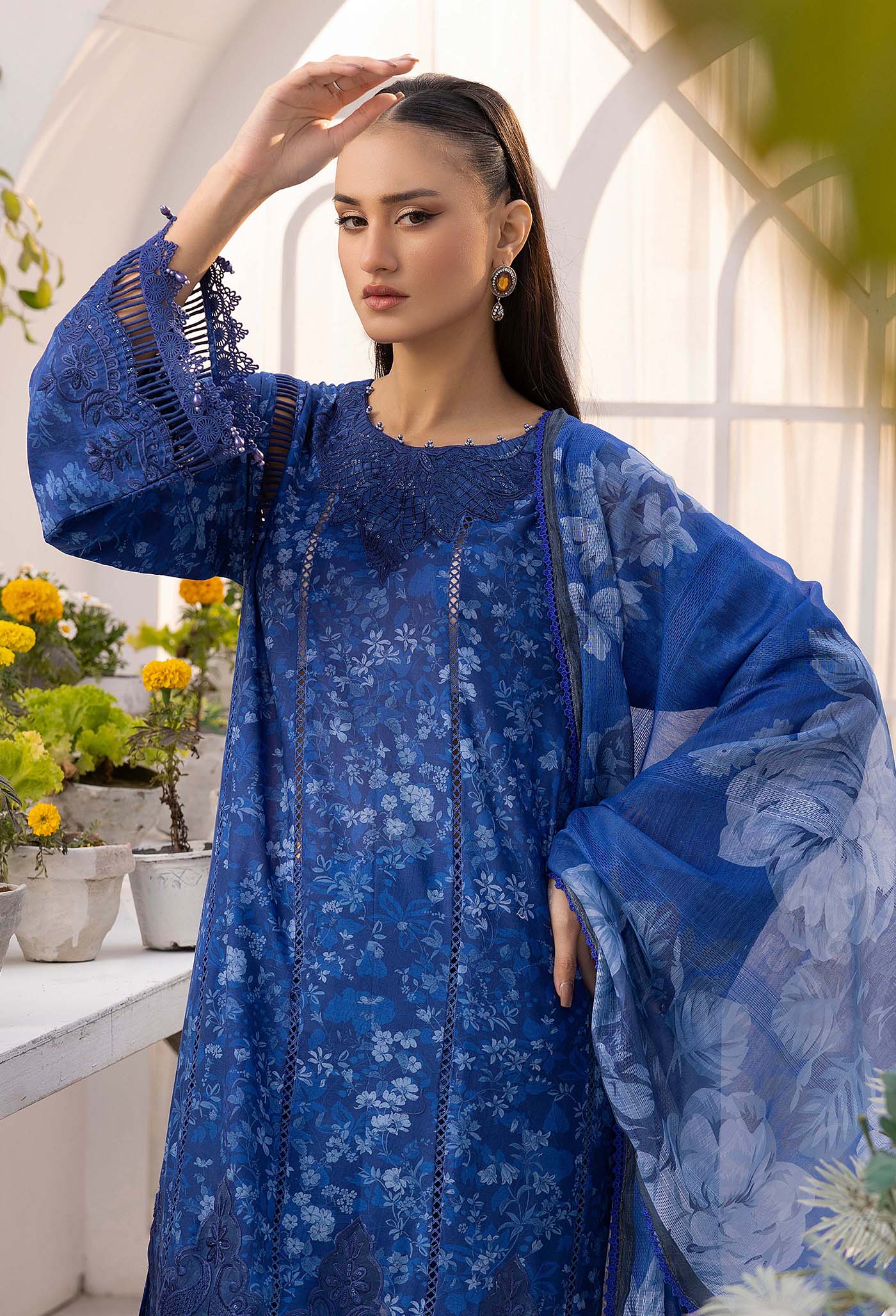 Adan's Libas Solana Lawn – 7774 - Image 4