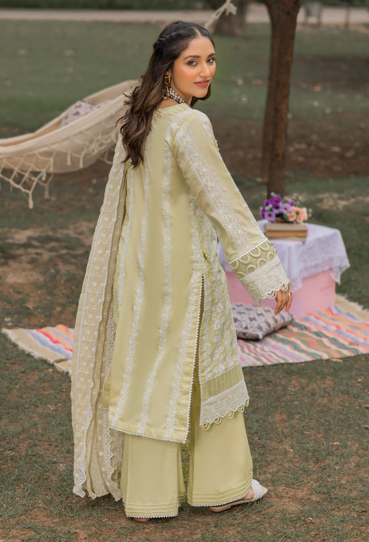 Adan's Libas Stitched/Pret Chikankari Collection – 5145 - Image 4