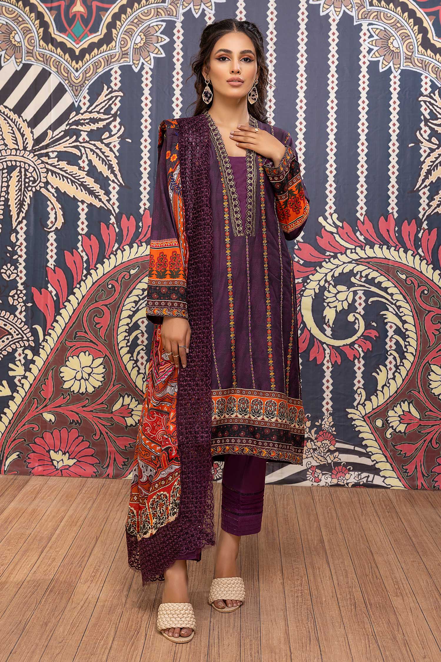 Adan's Libas Talab 3PC Lawn Pret Collection – Robzin