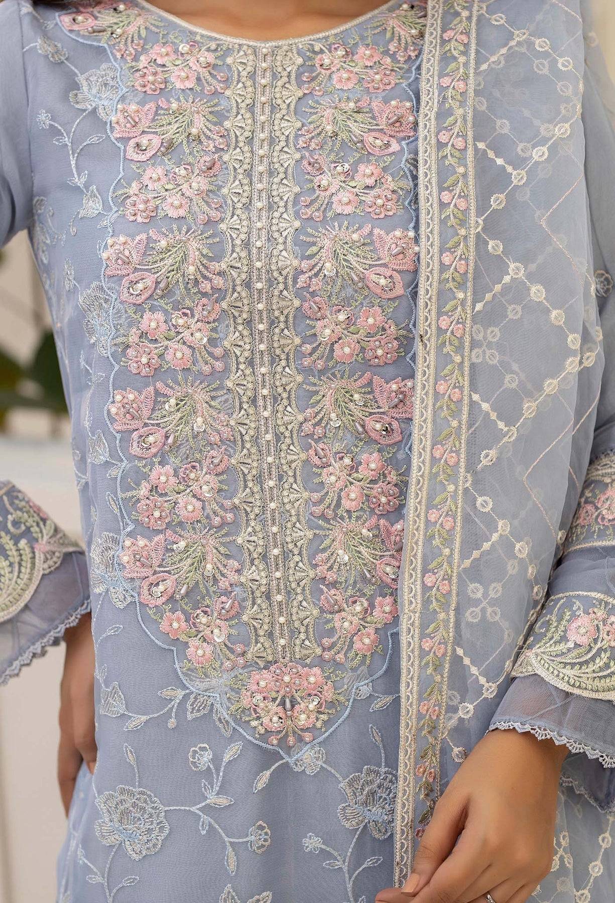 Adan's Libas Tissue De Luxe RTW Stitched Formals – Deluxe 444417 - Image 3