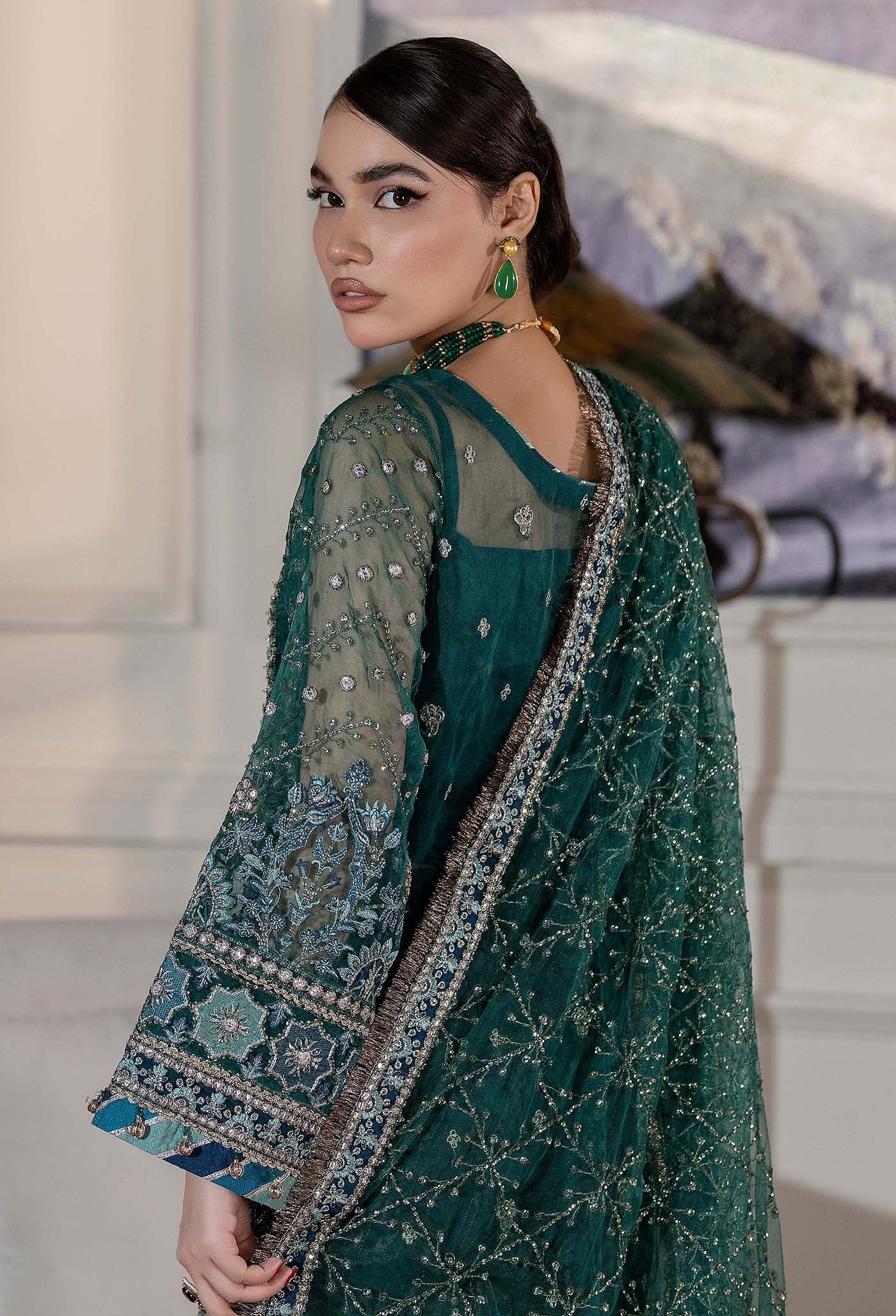 Adan's Libas Traditional Essence Hand Embellished Formals – D-1113 - Image 2