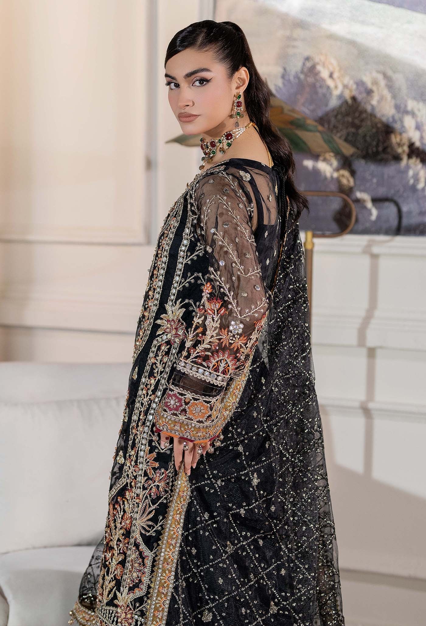 Adan's Libas Traditional Essence Hand Embellished Formals – D-1114 - Image 3