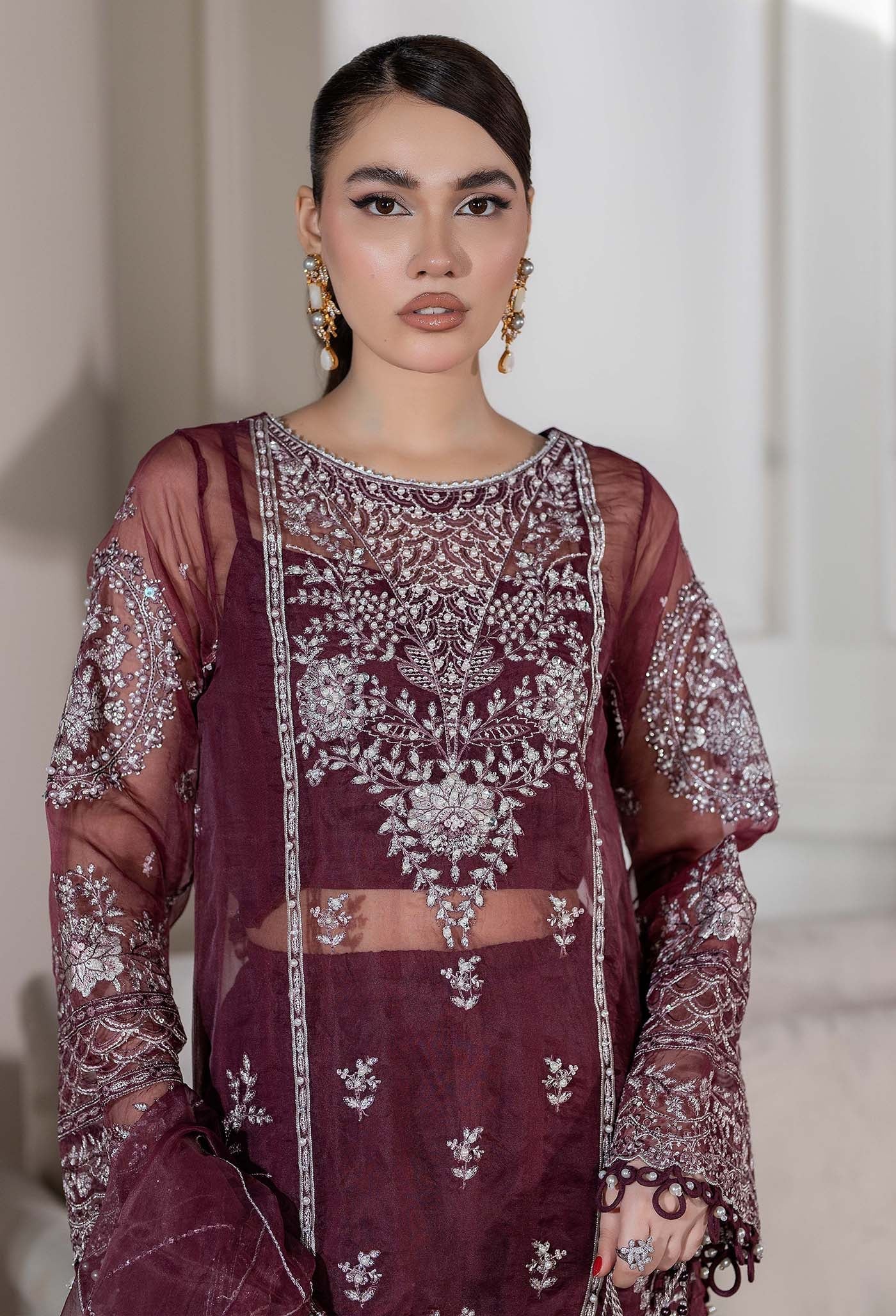 Adan's Libas Traditional Essence Hand Embellished Formals – D-1115 - Image 3