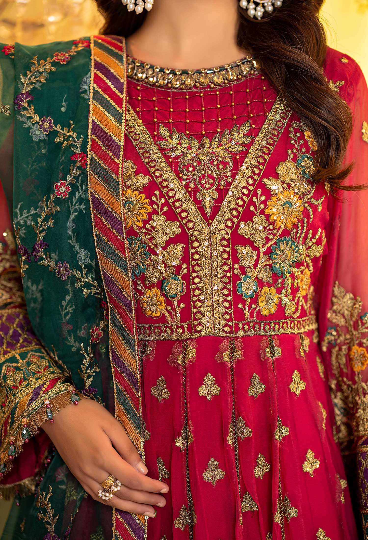 Adan's Libas Wedding Affairs Formal Collection – Amad e Subha - Image 3