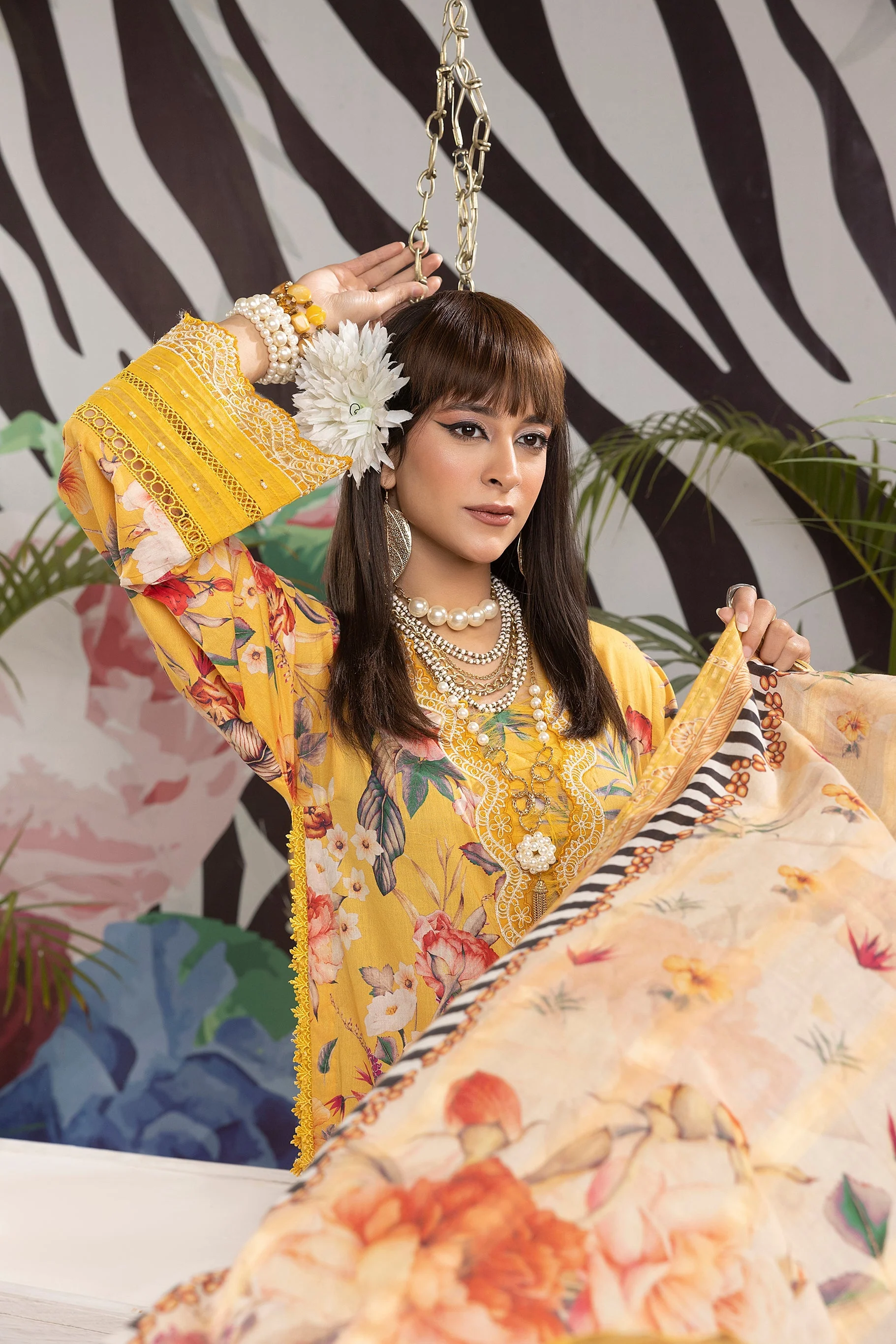 Adan's Prints by Nazia Noor – 5502 - Image 4