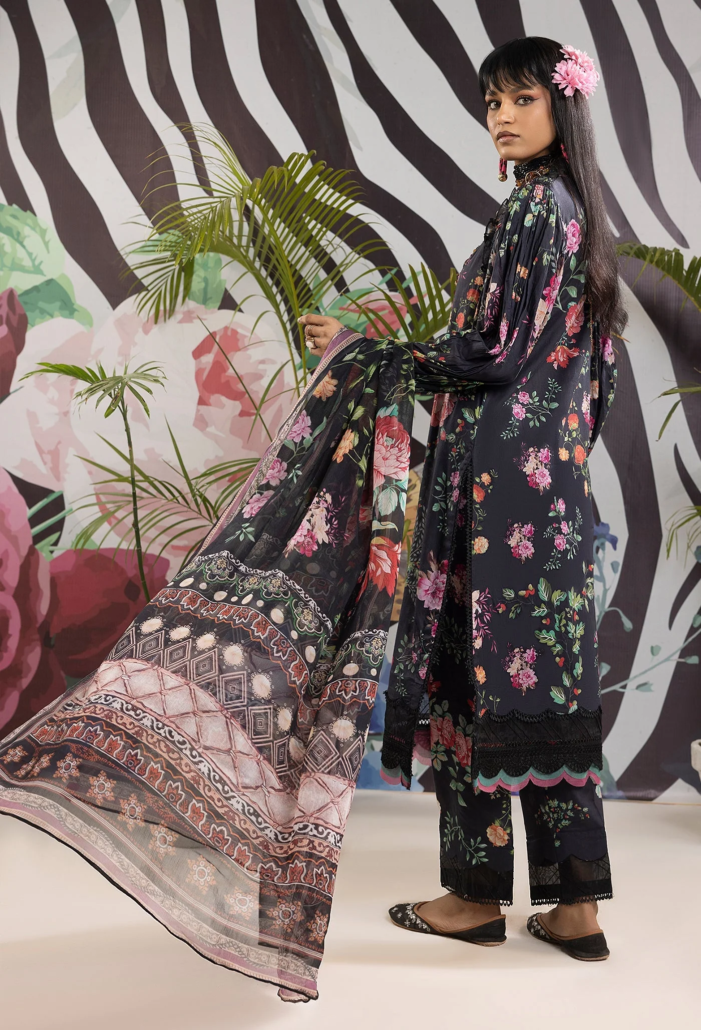 Adan's Prints by Nazia Noor – 5505 - Image 2