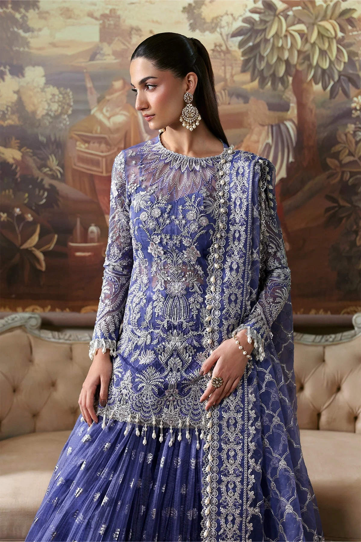 Afrozeh Dastaan Goi Luxury Wedding Formals – Bloomveil - Image 3