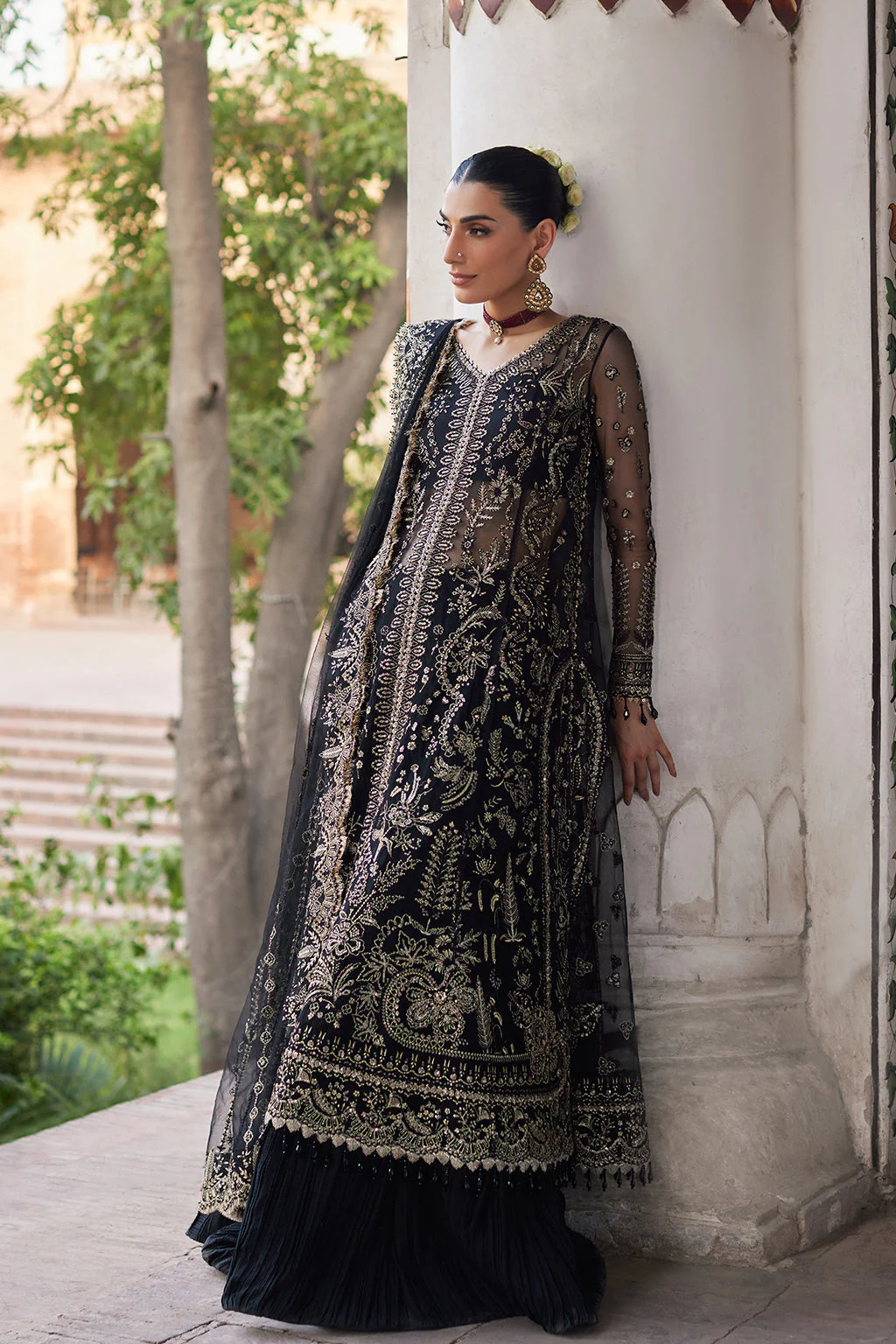 Afrozeh Dastangoi Luxury Wedding Formals – Nafeesa - Image 4