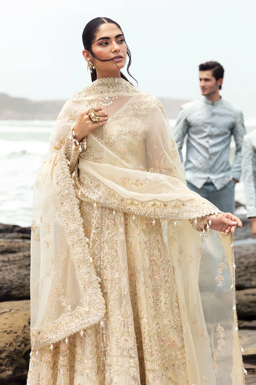 Afrozeh Dastangoi Wedding Formals – Aroohi - Image 3