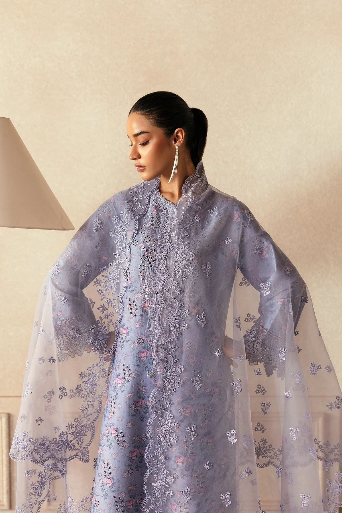 Afrozeh Day Break Lawn – Dawn Dusted