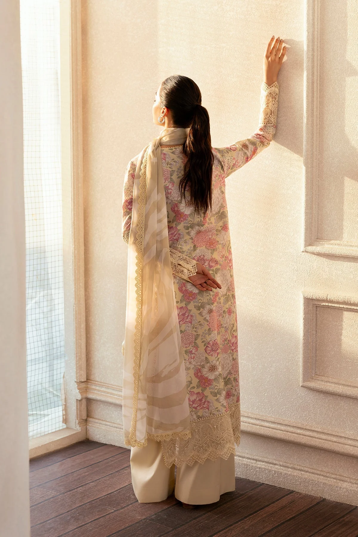 Afrozeh Day Break Lawn – Glow Streaked - Image 2