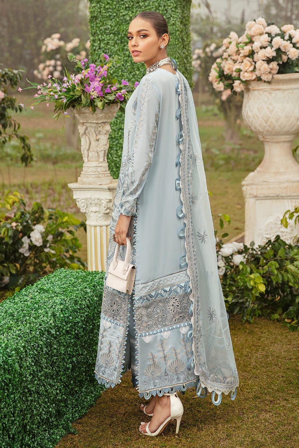 Afrozeh Garden of Eve Lawn Collection 2022 – Naiad - Image 3