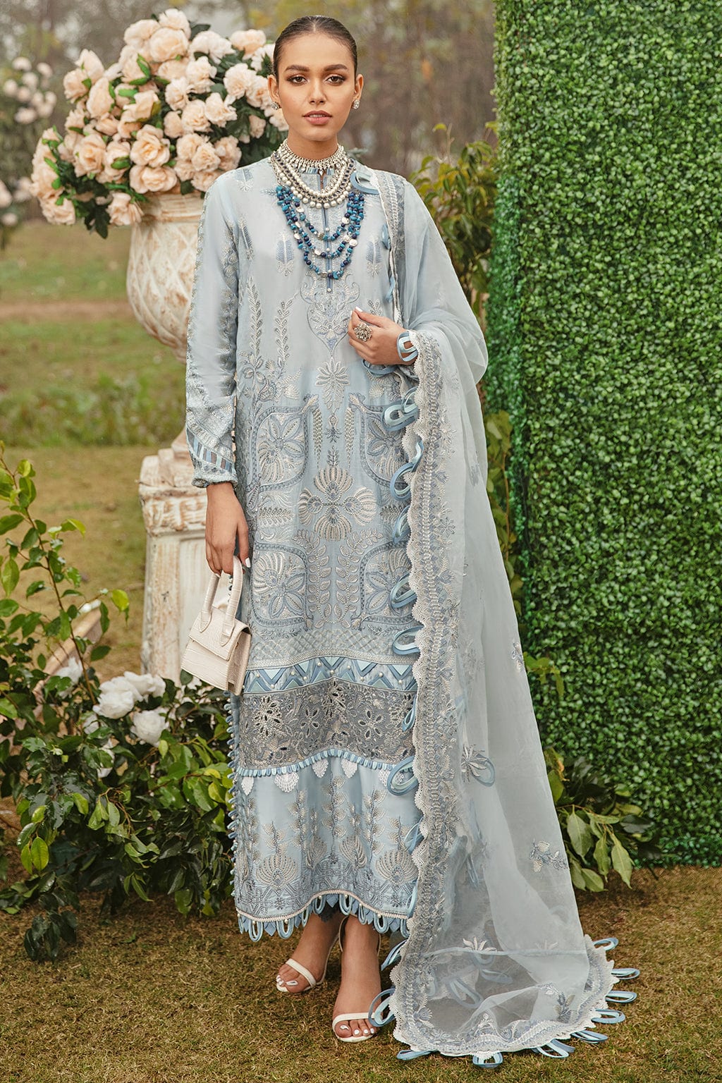 Afrozeh Garden of Eve Lawn Collection 2022 – Naiad - Image 4