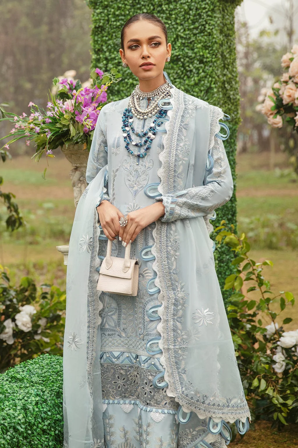 Afrozeh Garden of Eve Lawn Collection 2022 – Naiad - Image 6